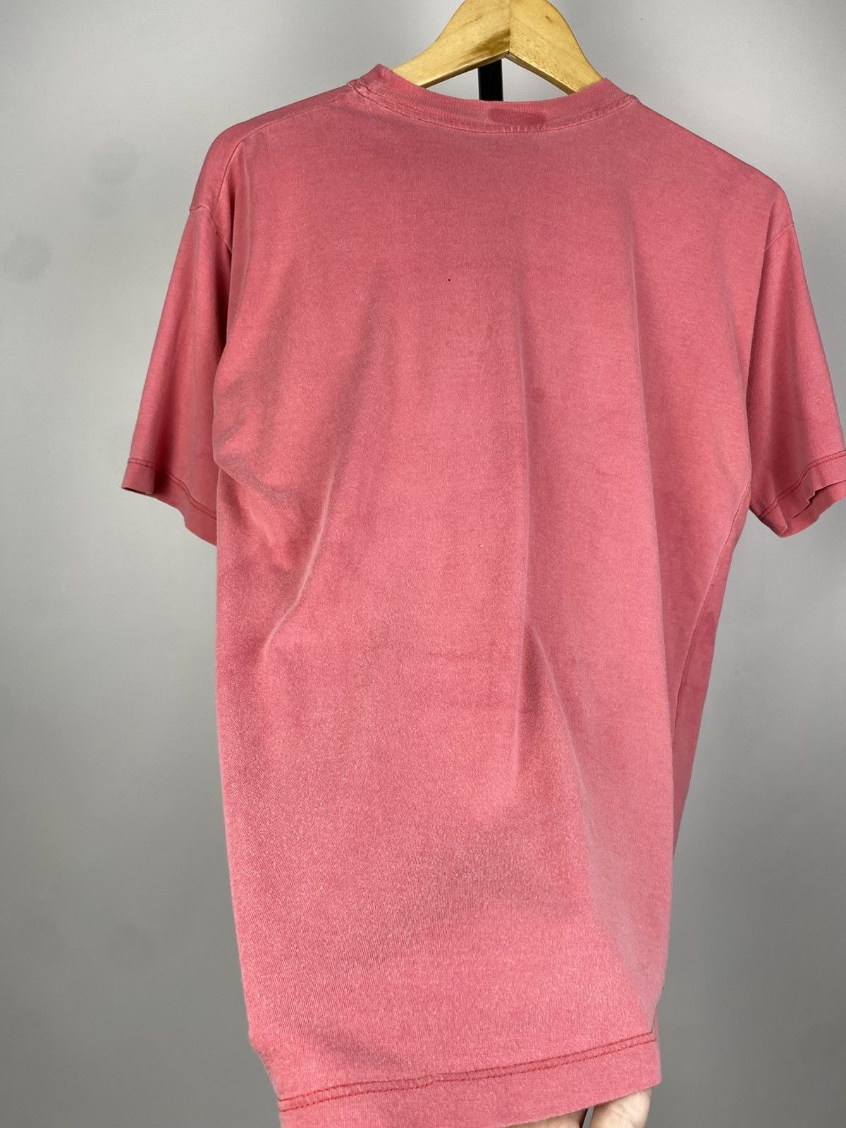 Vintage Vintage 90S Faded Yves Saint Laurent YSL Big LogoT Shirt Size US S / EU 44-46 / 1 - 8 Thumbnail