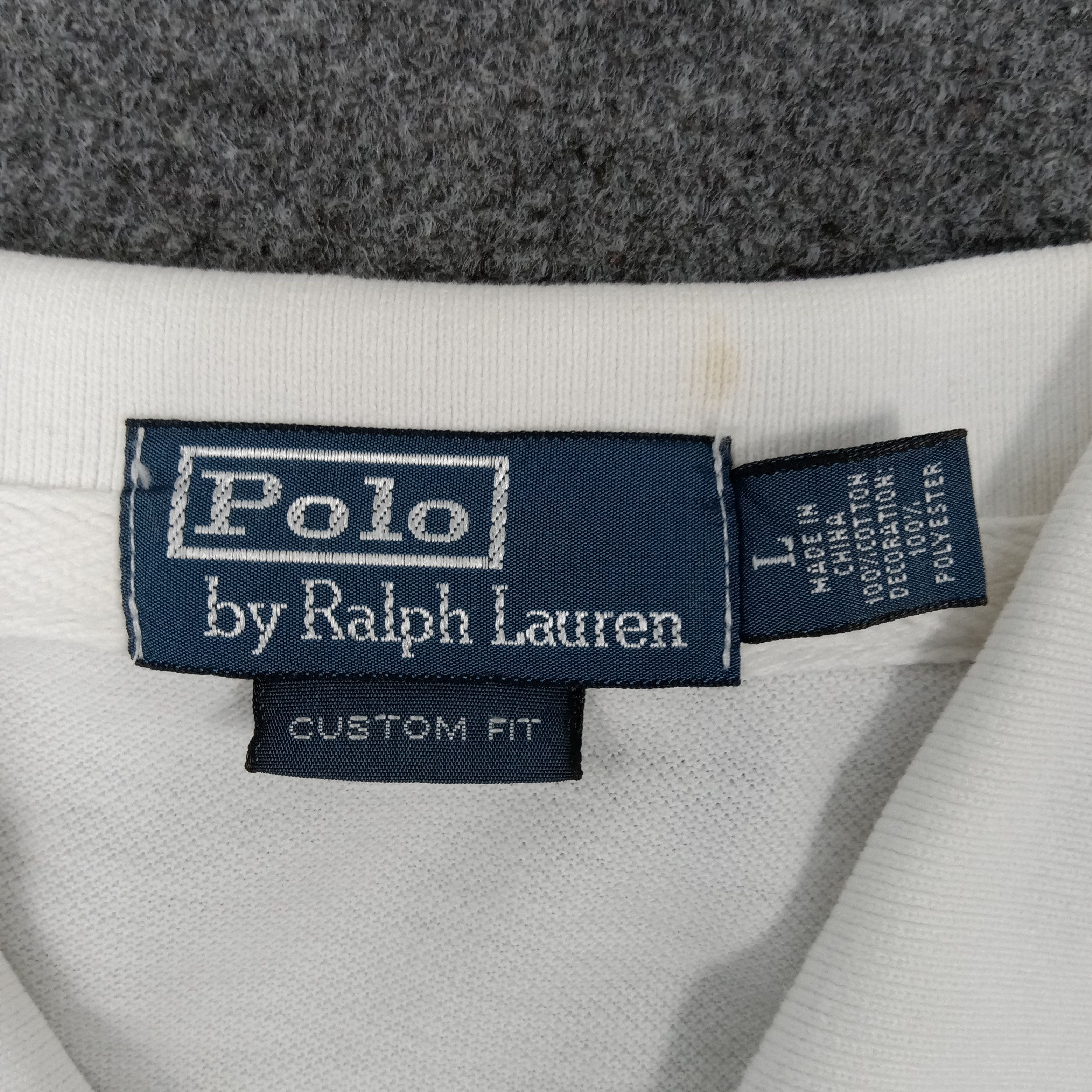 Polo Ralph Lauren × Vintage Polo by Ralph Lauren Britain Logo Polos Size US L / EU 52-54 / 3 - 4 Thumbnail