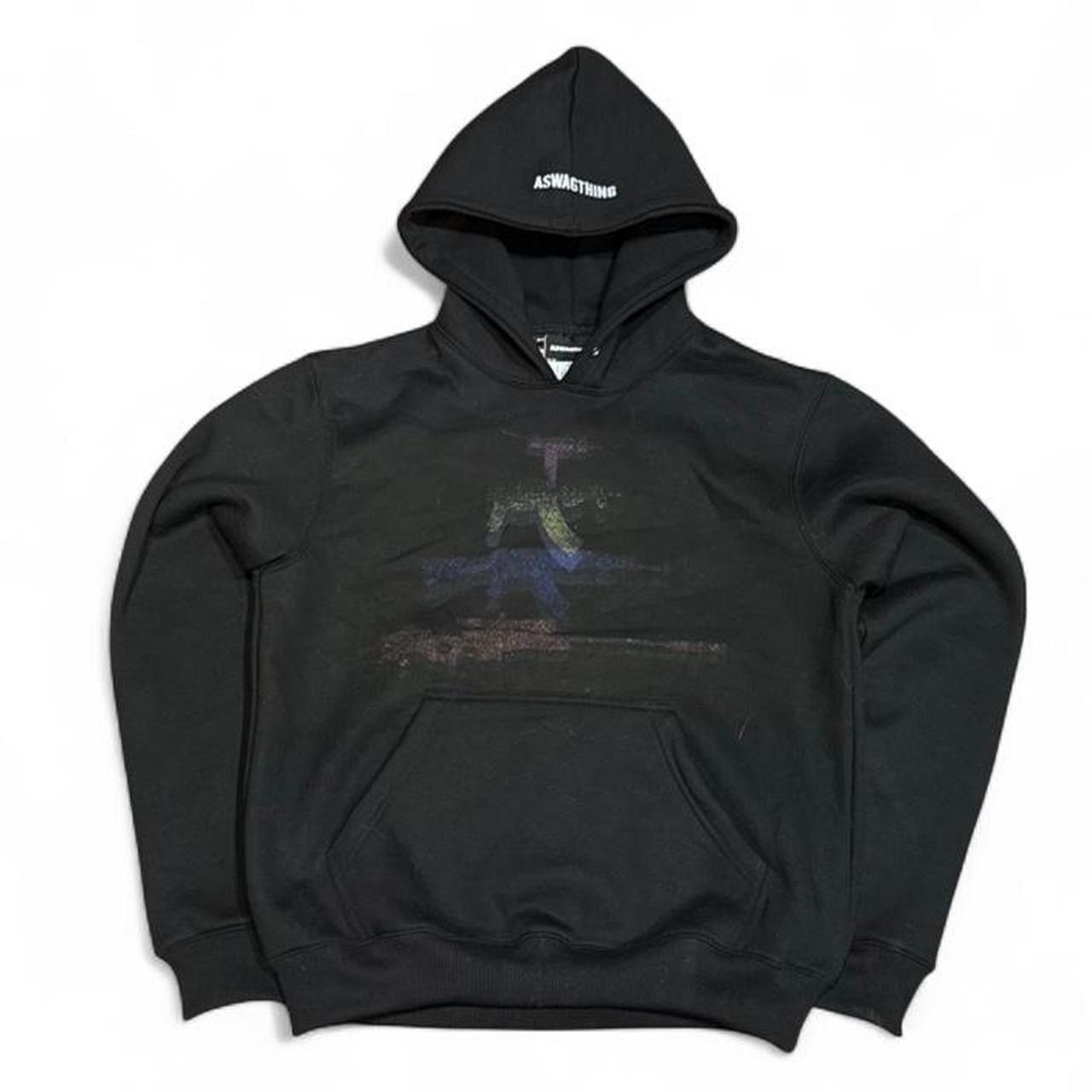 Japanese Brand ASwagThing FW25 1/50 F&F Pixel Gun Black Hoodie Size US M / EU 48-50 / 2 - 1 Thumbnail