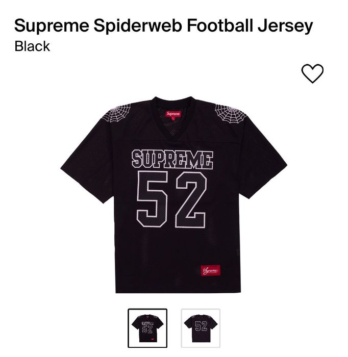 Supreme Supreme Spiderweb Football Jersey | Grailed