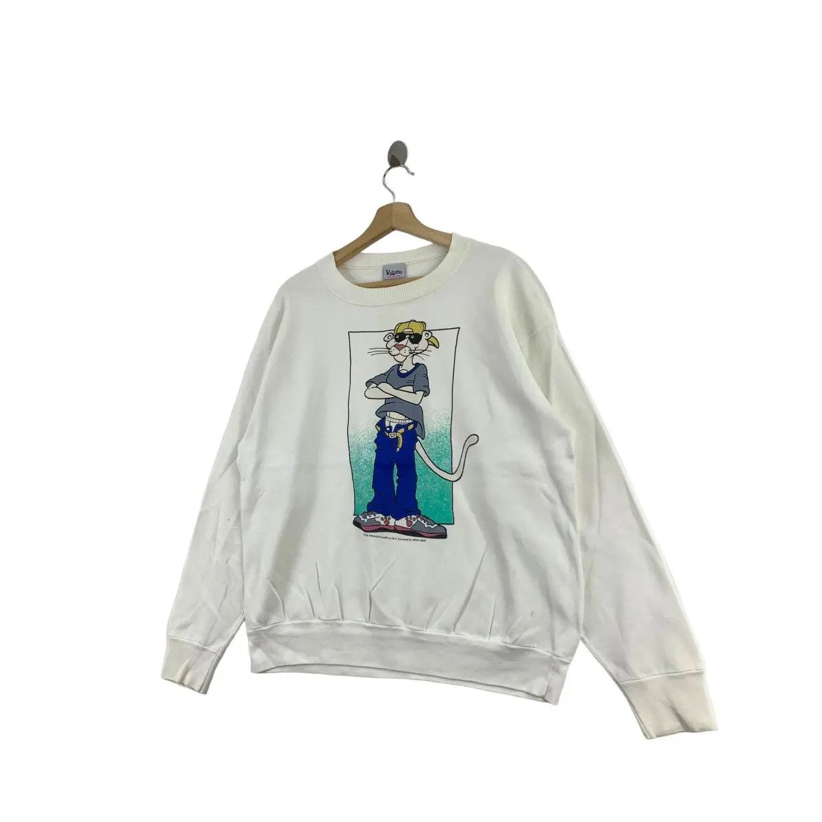 Vintage Vintage 1993 PINK PANTHER CARTOON Movie Mirisch Sweatshirt Size L / US 10 / IT 46 - 5 Thumbnail