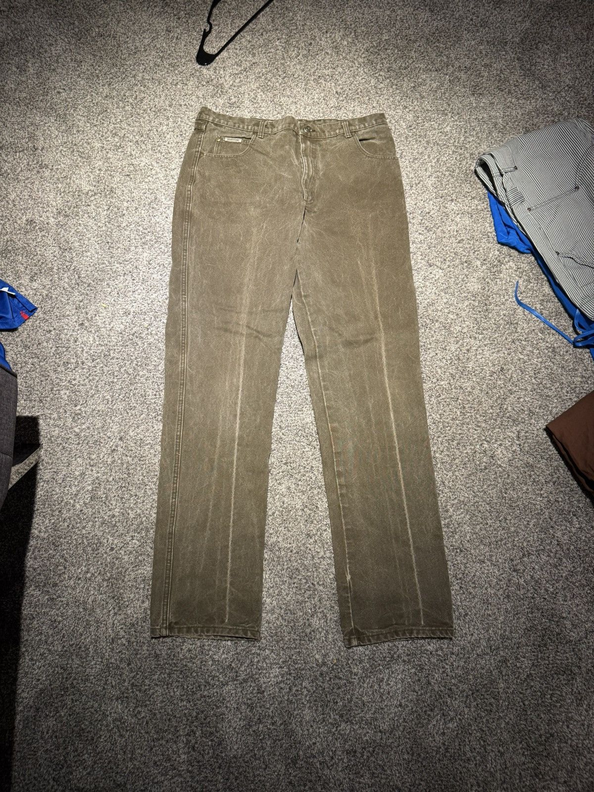 Other Vintage Ranchhand faded brown jeans. Made in USA Size US 38 / EU 54 - 1 Thumbnail