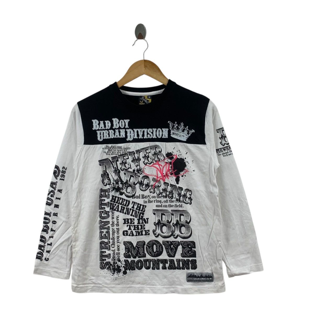 Other BAD BOY CALIFORNIA Urban Division Crown Tee Shirt Top Long Size US M / EU 48-50 / 2 - 3 Thumbnail