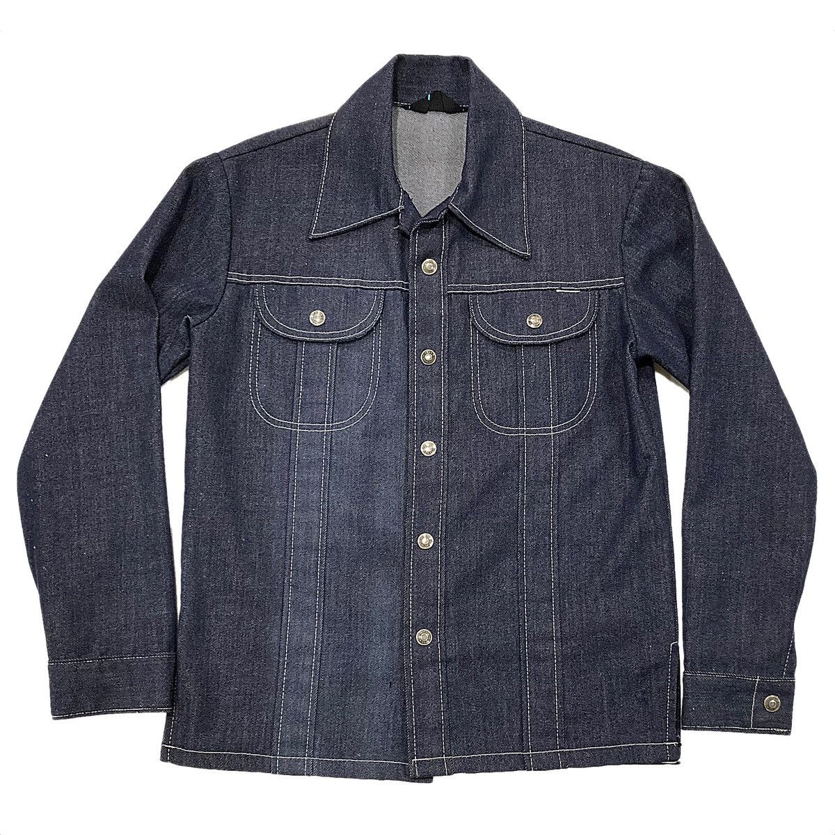Vintage Vintage 70’s Sears Denim Shirt Size US XS / EU 42 / 0 - 1 Thumbnail