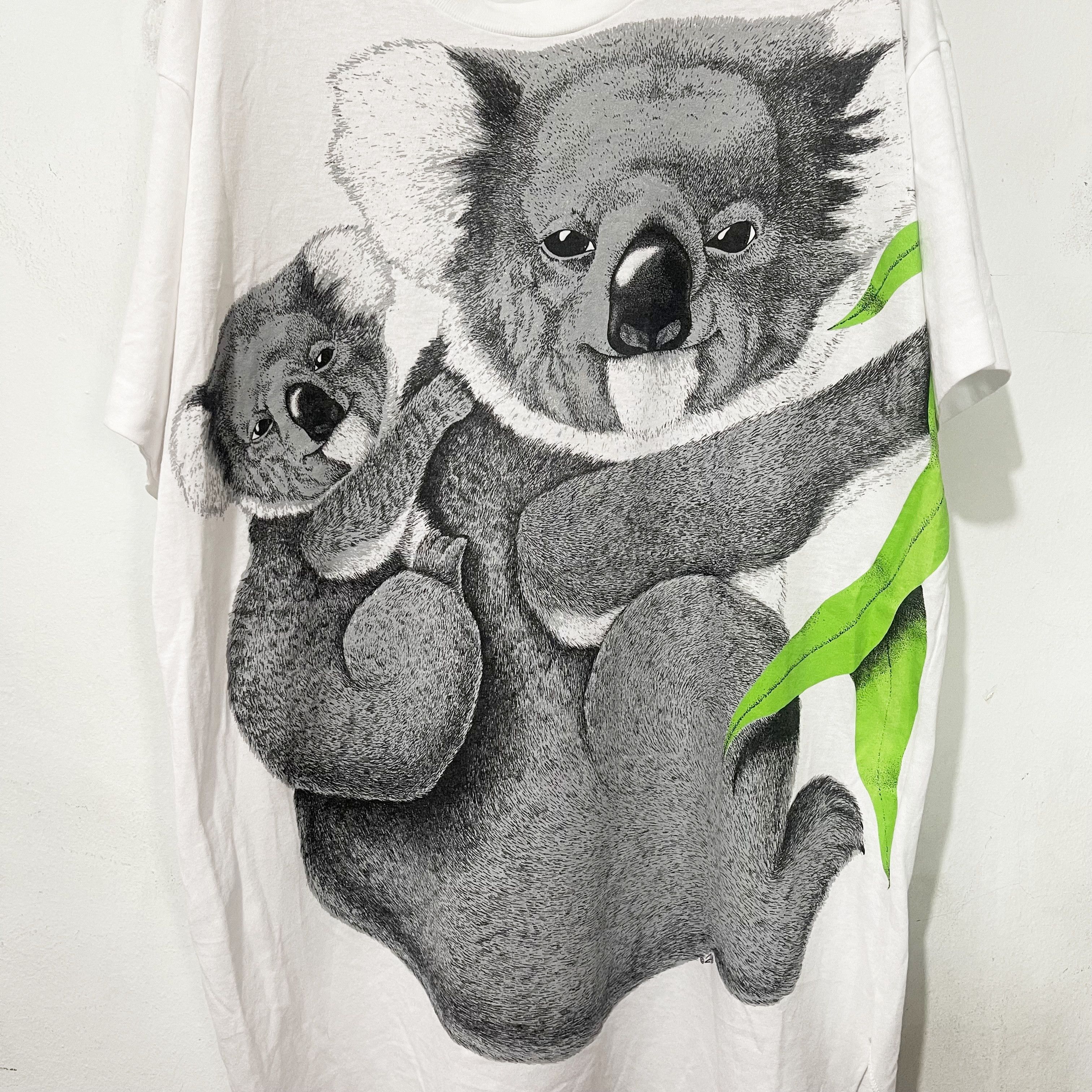 Vintage Vintage 90s Koala Shirt Size US XL / EU 56 / 4 - 2 Thumbnail