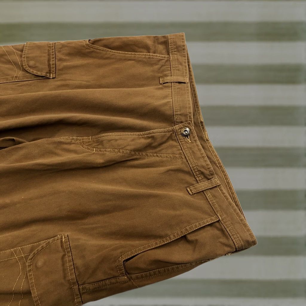 Prana prAna Shorts Mens XL Brown Cargo Utility Hiking Outdoor Canvas Pockets Casual Size US 36 / EU 52 - 1 Thumbnail