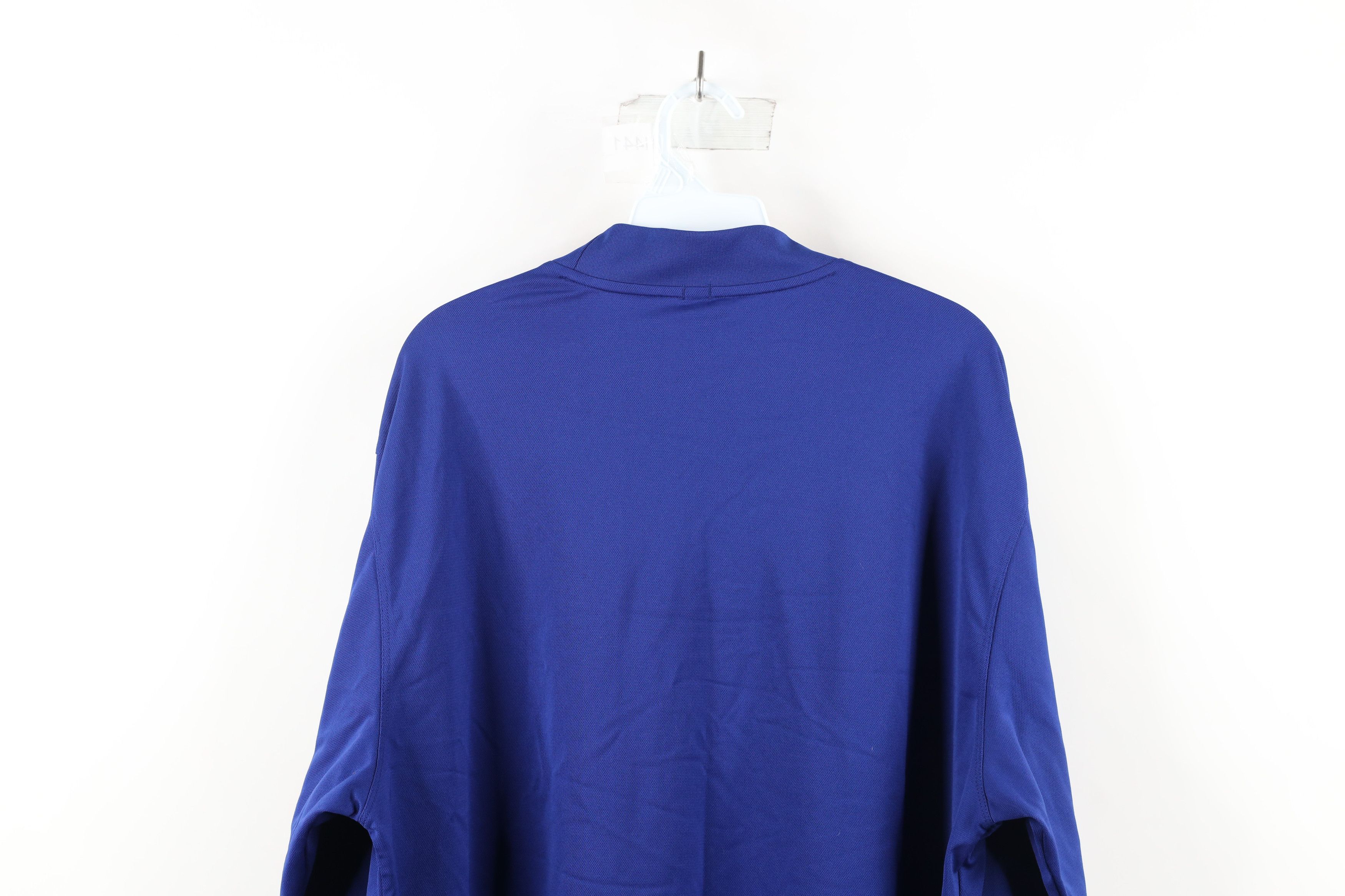 Nike × Vintage Vintage Nike Golf Mini Swoosh Mock Neck Long Sleeve T-Shirt Size US XL / EU 56 / 4 - 7 Thumbnail