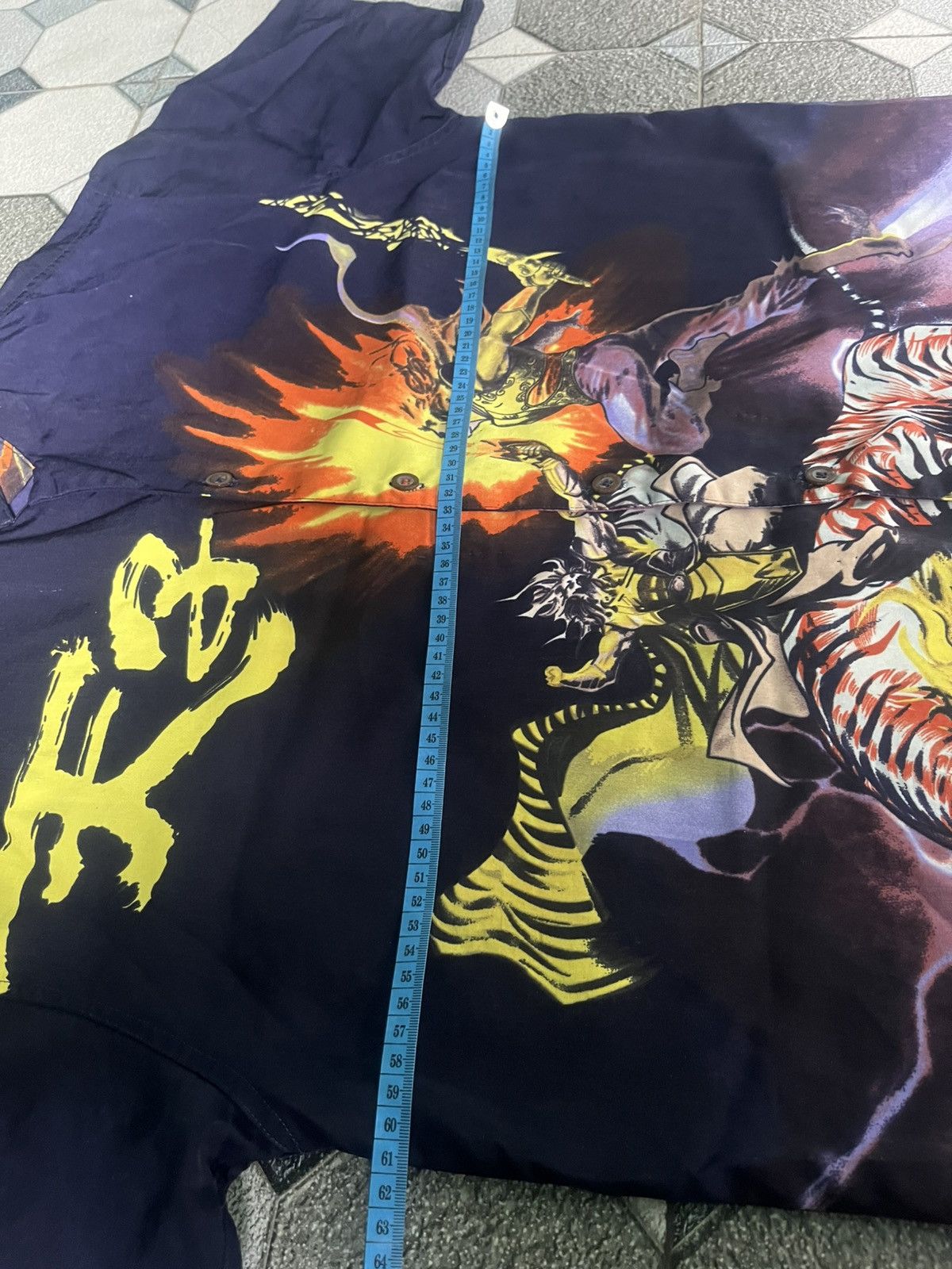Japanese Brand VINTAGE Stanley Adams "SON OF HEAVEN" All Over Print Size US XXL / EU 58 / 5 - 6 Thumbnail