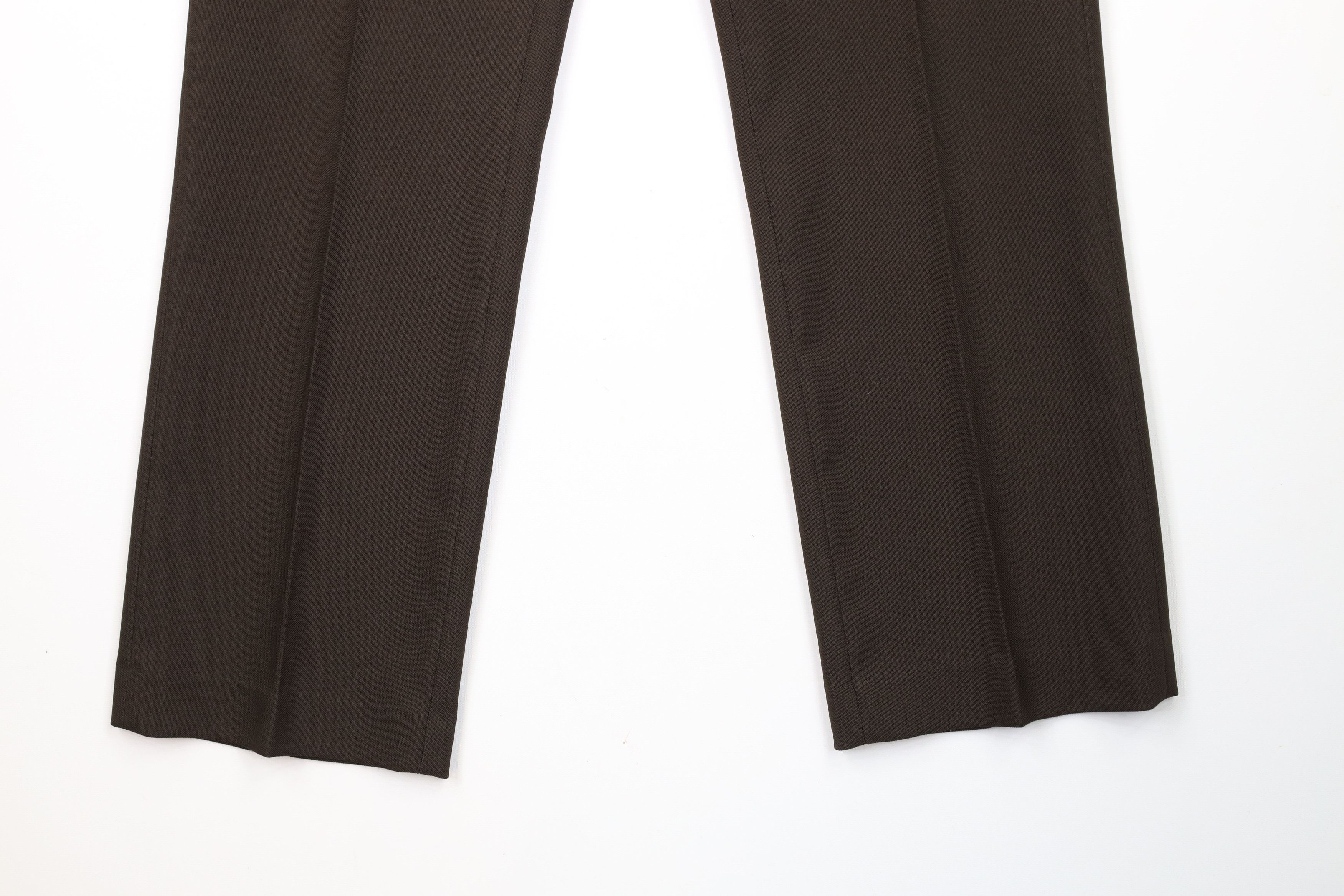 Vintage Vintage 70s Streetwear Flared Wide Leg Chino Pants Brown USA Size US 34 / EU 50 - 4 Thumbnail