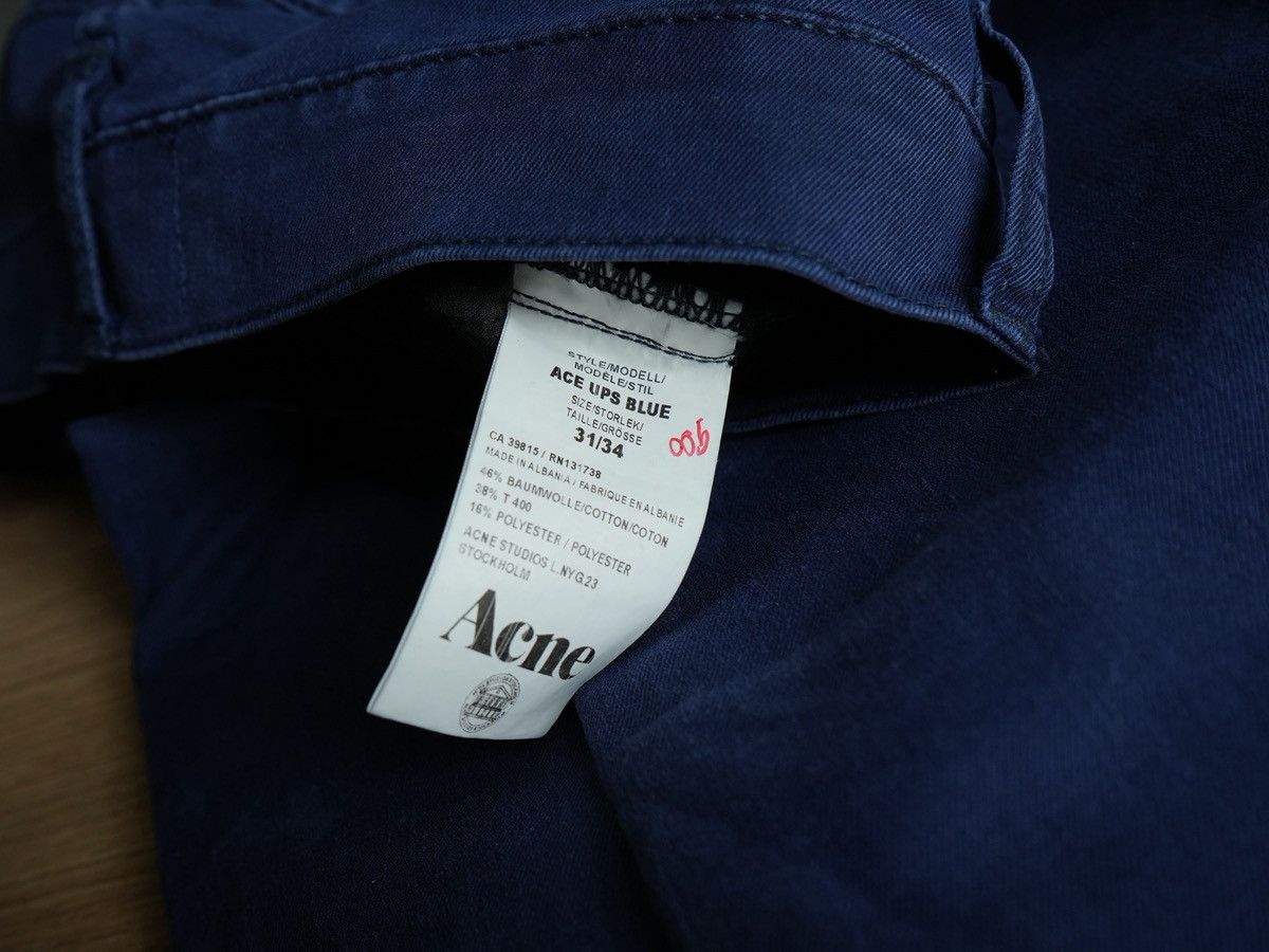 Acne Studios Acne Studios Ace Ups Navy jeans pants sz 31 Size US 32 / EU 48 - 5 Thumbnail
