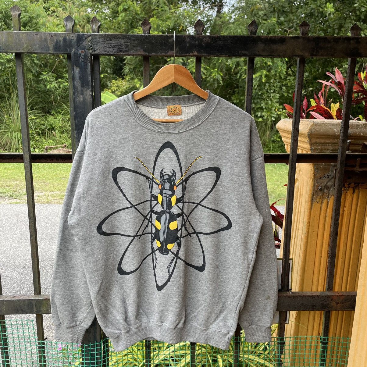 Japanese Brand 🔥🇯🇵Power Channel Big Insect Graphic Pullover Sweatshirts Size US M / EU 48-50 / 2 - 1 Thumbnail