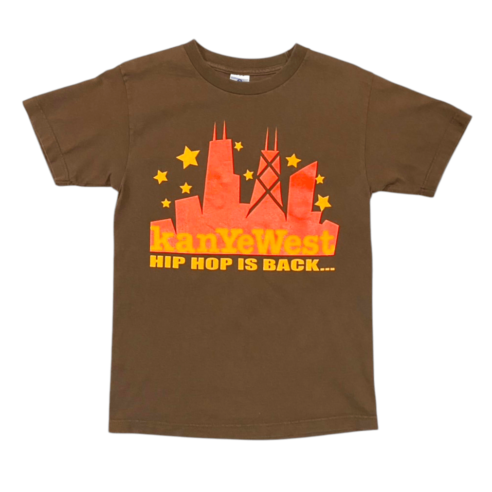 Kanye West × Rap Tees × Vintage Vintage 2003 Kanye West Hip Hop Is Back TEE Size US S / EU 44-46 / 1 - 2 Thumbnail