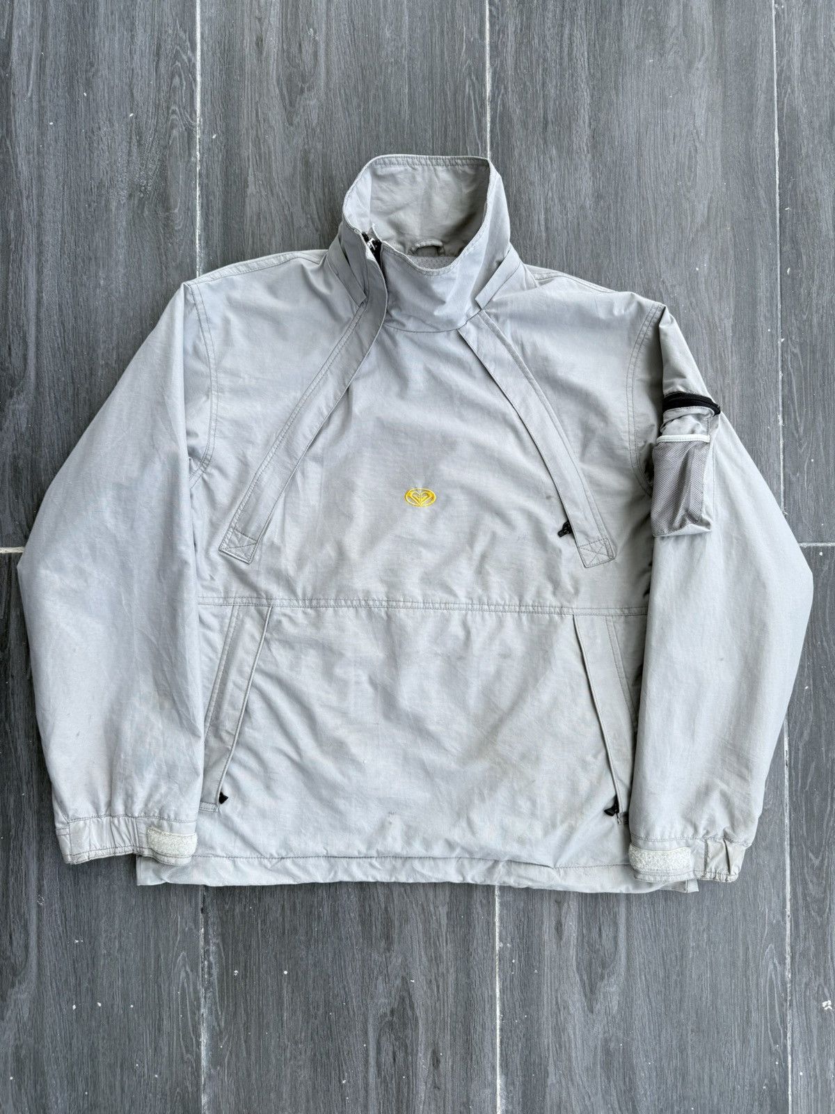 Quiksilver Rare Design! Vintage ROXY by QUIKSILVER Multizip Snow Jacket Size S / US 4 / IT 40 - 2 Thumbnail