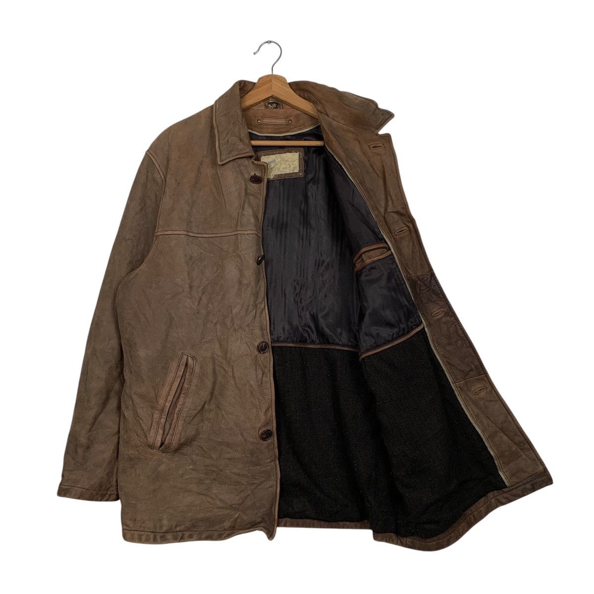 Japanese Brand Cow Leather Jacket