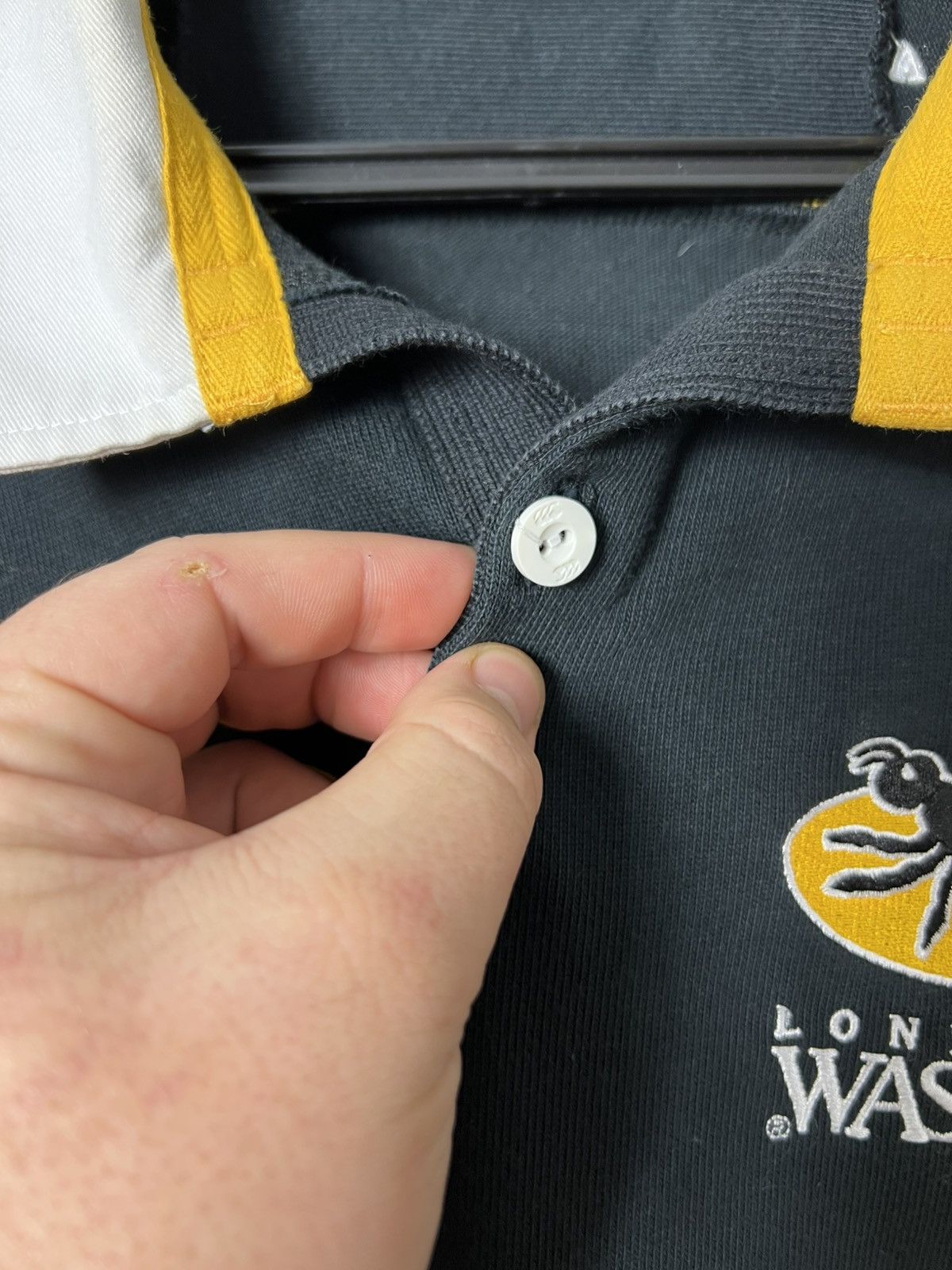 Canterbury of New Zealand Vintage Canterbury Wasps London Rugby Union Jersey Size L Size US L / EU 52-54 / 3 - 8 Thumbnail