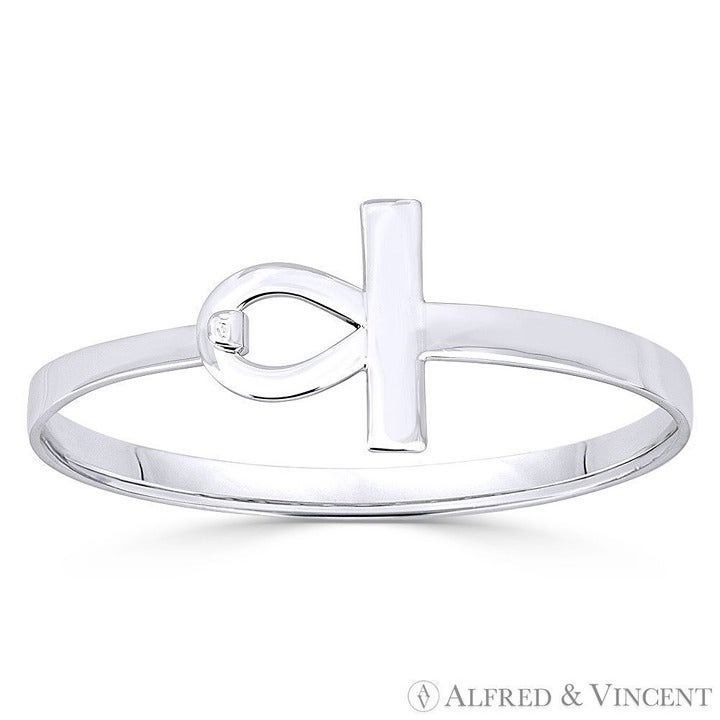Other Egyptian Ankh Key-of-Life Charm Cuff Bangle Size ONE SIZE - 1 Preview