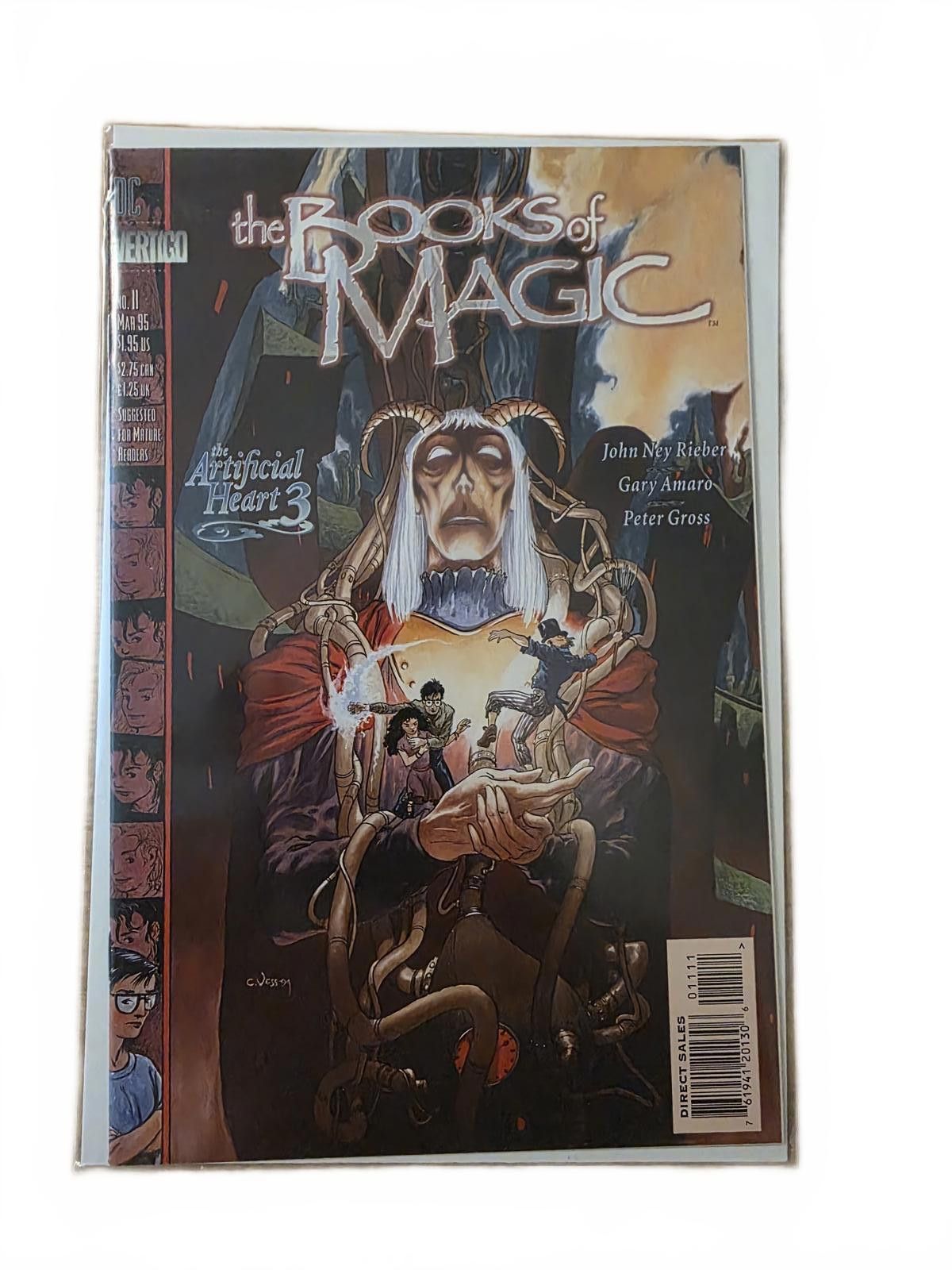 Other The Books of Magic Issue #11 C 1994 Size ONE SIZE - 2 Thumbnail