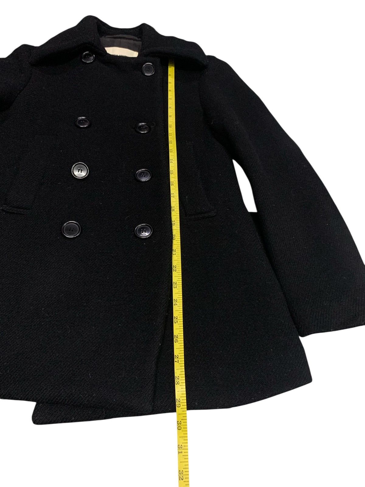 CABANE de ZUCCa × Issey Miyake × Zucca Rare Zucca Issey Miyake Wool Button Ups Jacket Size US M / EU 48-50 / 2 - 12 Thumbnail