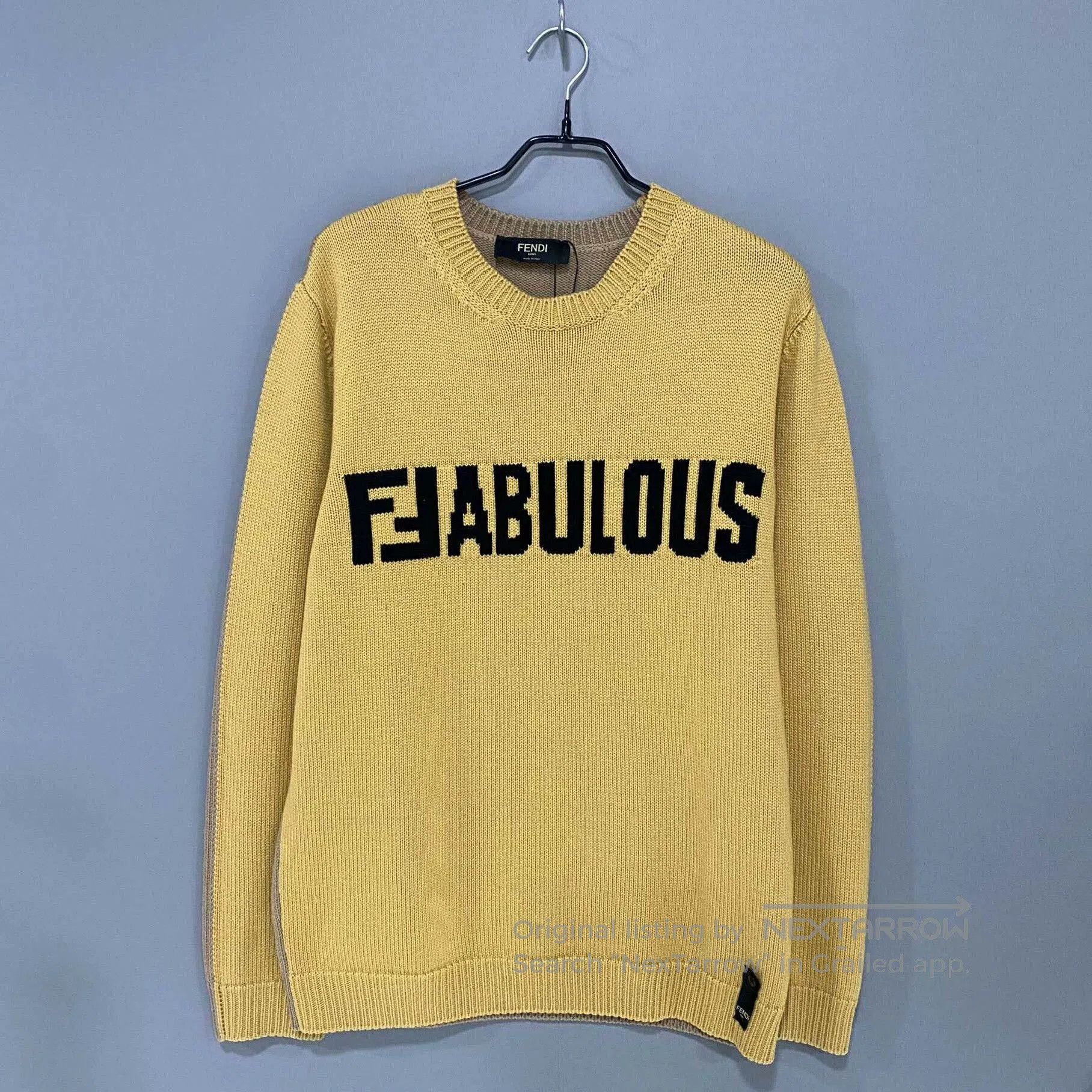Fendi fendi color block logo sweater. Size US L / EU 52-54 / 3 - 2 Thumbnail