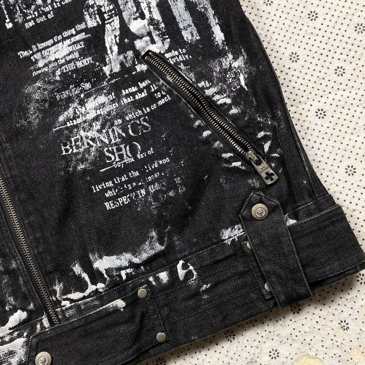 Hysteric Glamour Vintage Punk Rebel Vest Sleeveless By Berning Sho Size US S / EU 44-46 / 1 - 10 Thumbnail