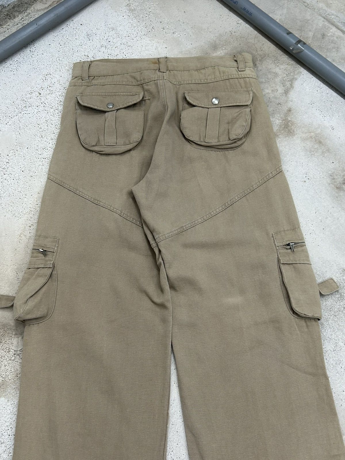 Le Grande Bleu (L.G.B.) JAPAN FASHION CARGO MULTIPOCKET MILITARY STRAIGHT CUT Size US 31 - 9 Thumbnail