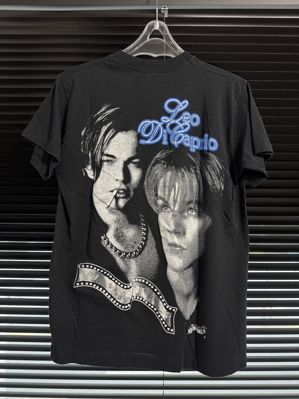 Vintage Vintage 90s Leonardo DiCaprio Rap Tee Size US M / EU 48-50 / 2 - 2 Thumbnail