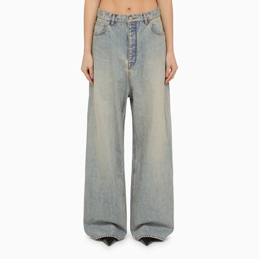 image of Balenciaga O1D2Blof0124 Jeans In Blue, Women's (Size 30)