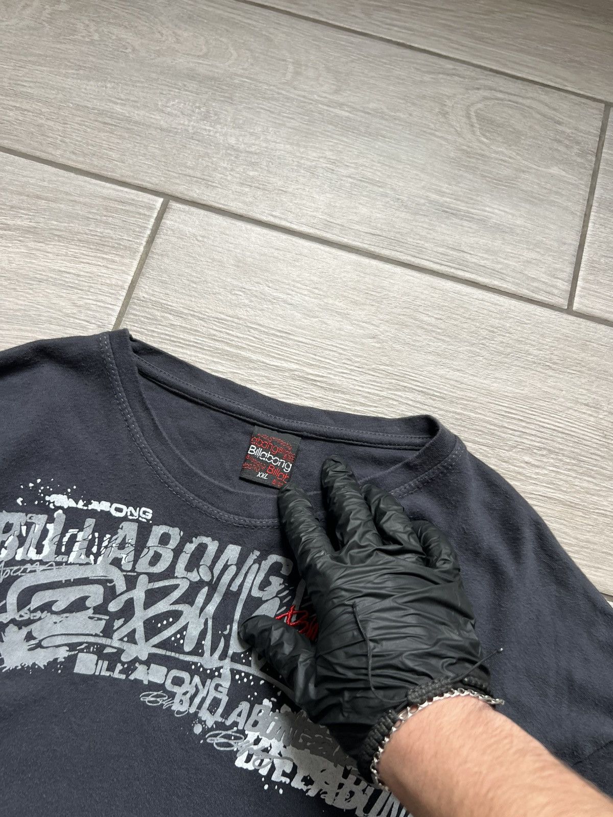 Billabong Vintage Billabong Long Sleeve Overprinted Y2K Japan Style Size US XL / EU 56 / 4 - 4 Thumbnail