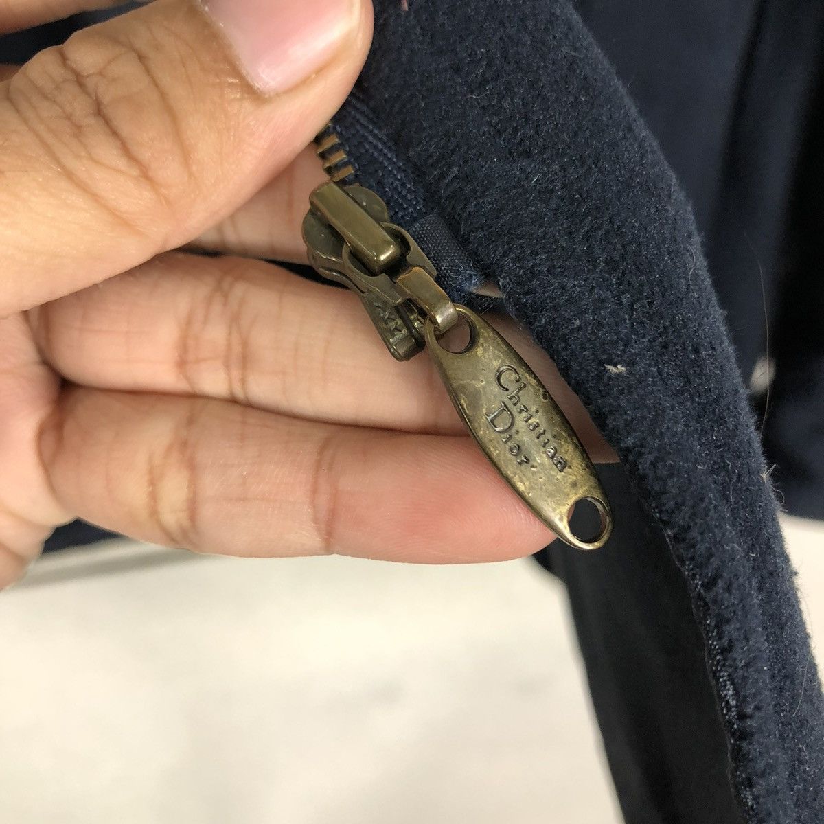 Christian Dior Monsieur 🔥VINTAGE WOOL ZIPPER JACKET CHRISTIAN DIOR MONSIUER Size US M / EU 48-50 / 2 - 18 Thumbnail
