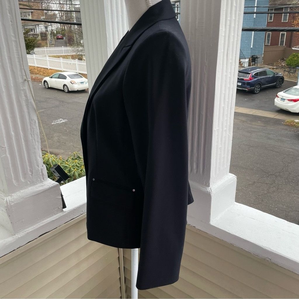 Calvin Klein Calvin Klein Flap-Pocket Two-Button Blazer Size 12P Size XL / US 12-14 / IT 48-50 - 8 Thumbnail