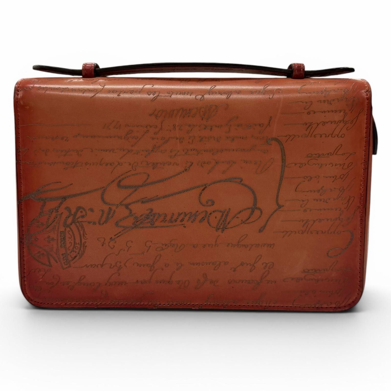 Berluti Berluti Berluti Scritto Leather Long Wallet Leather Long Wallet DUTY FREE for USA Size ONE SIZE - 1 Thumbnail