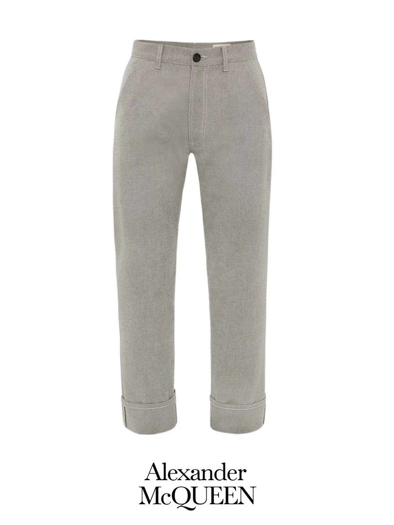 Alexander McQueen Alexander Mcqueen Straight silhouette casual pants Size US 30 / EU 46 - 9 Thumbnail