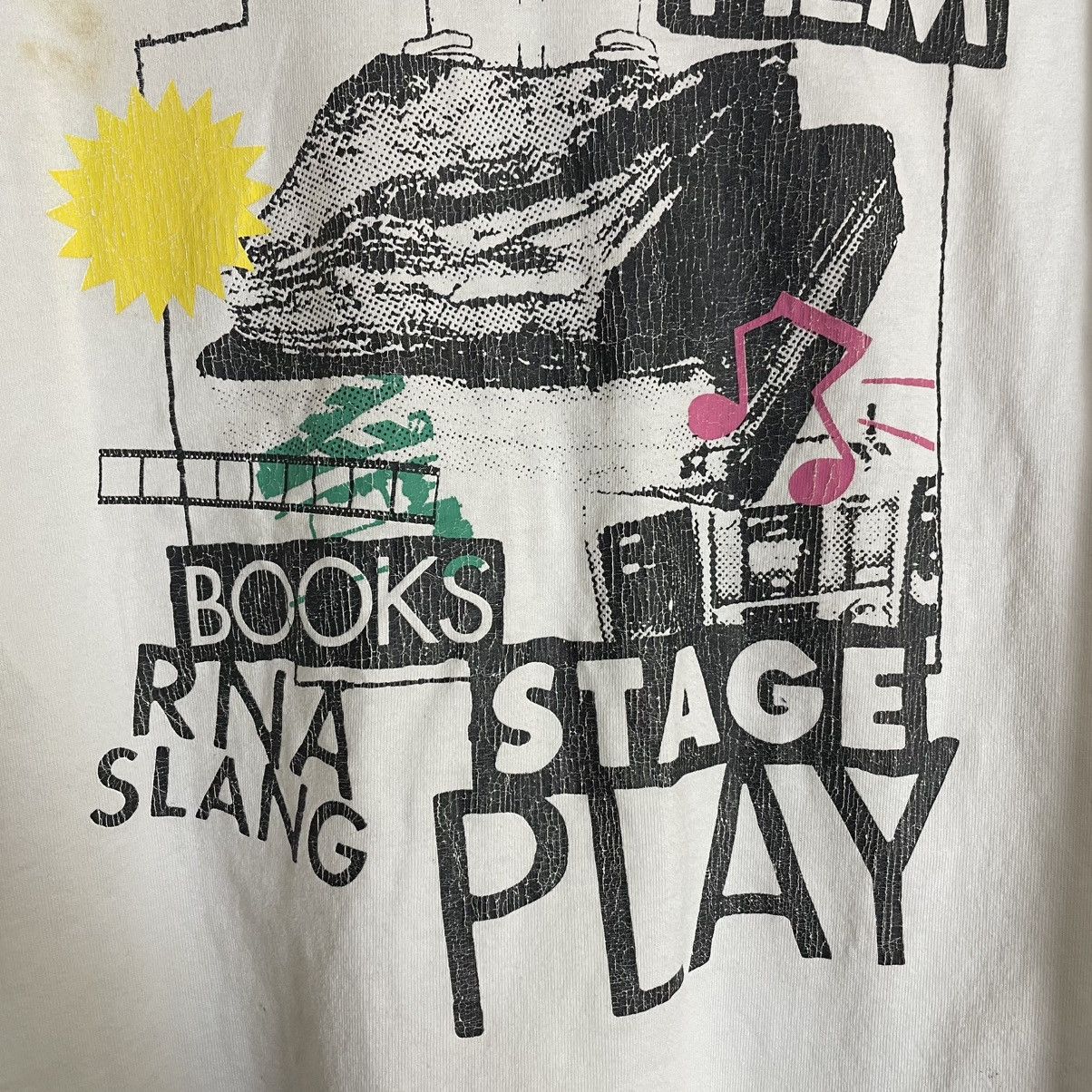 Hysteric Glamour 🇯🇵 RNA SLANG MUSIC FILM BOOKS STAGE PUNK ART TSHIRT Size US S / EU 44-46 / 1 - 10 Thumbnail