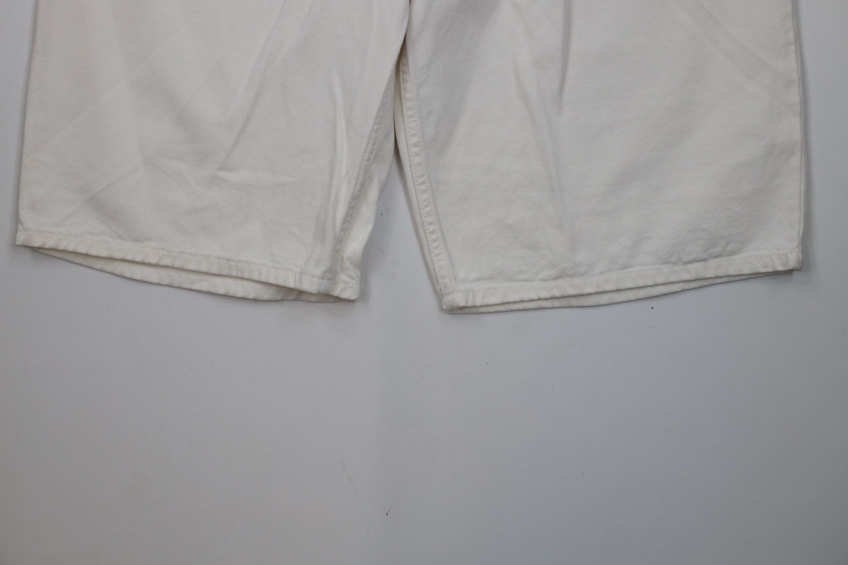 Vintage Deadstock Vintage 90s Streetwear Denim Jean Shorts Jorts Size US 30 / EU 46 - 4 Thumbnail