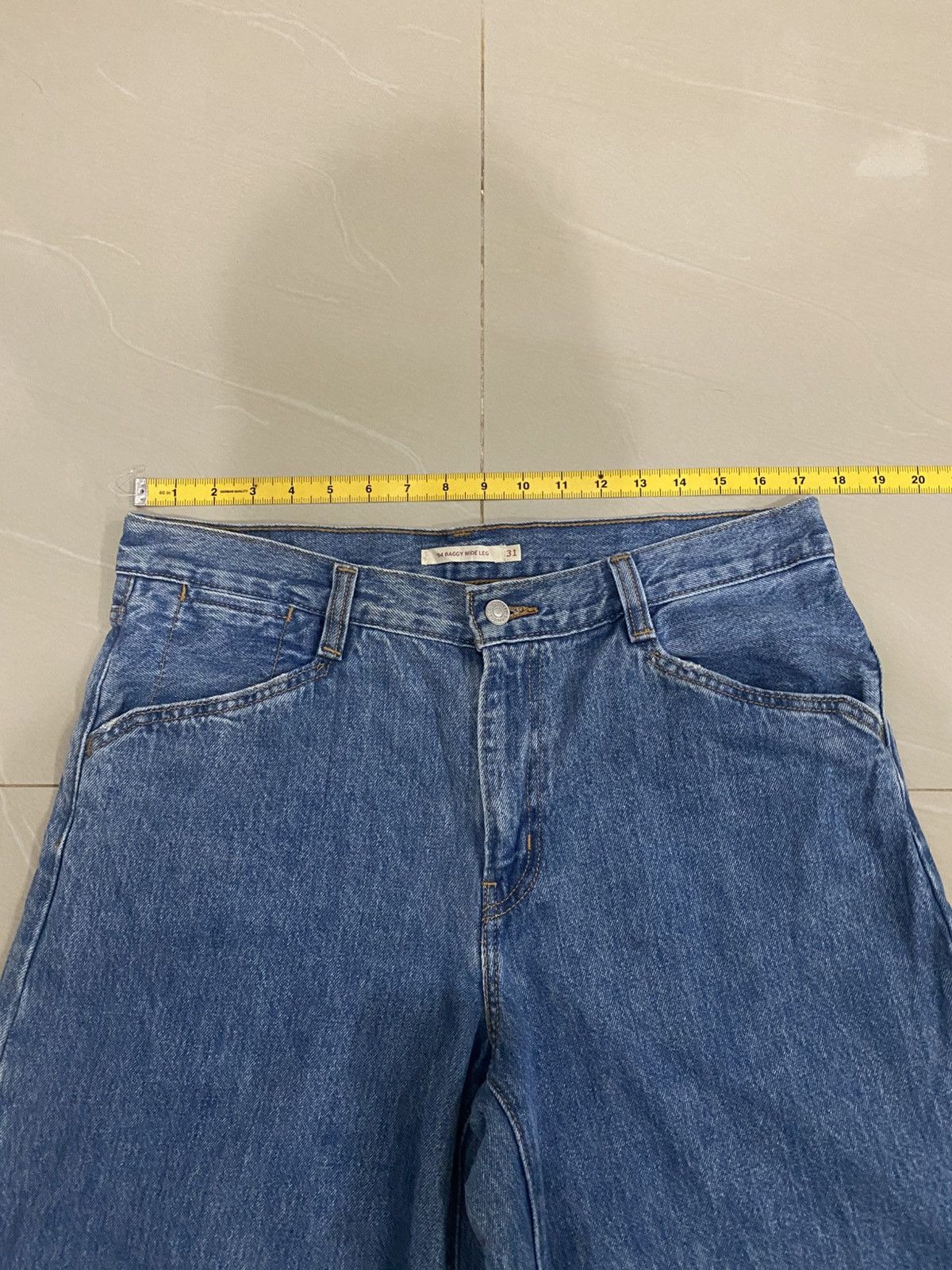 Levi's Vintage Clothing Rare Desig Levis Baggy Danim Size 30" / US 8 / IT 44 - 5 Thumbnail