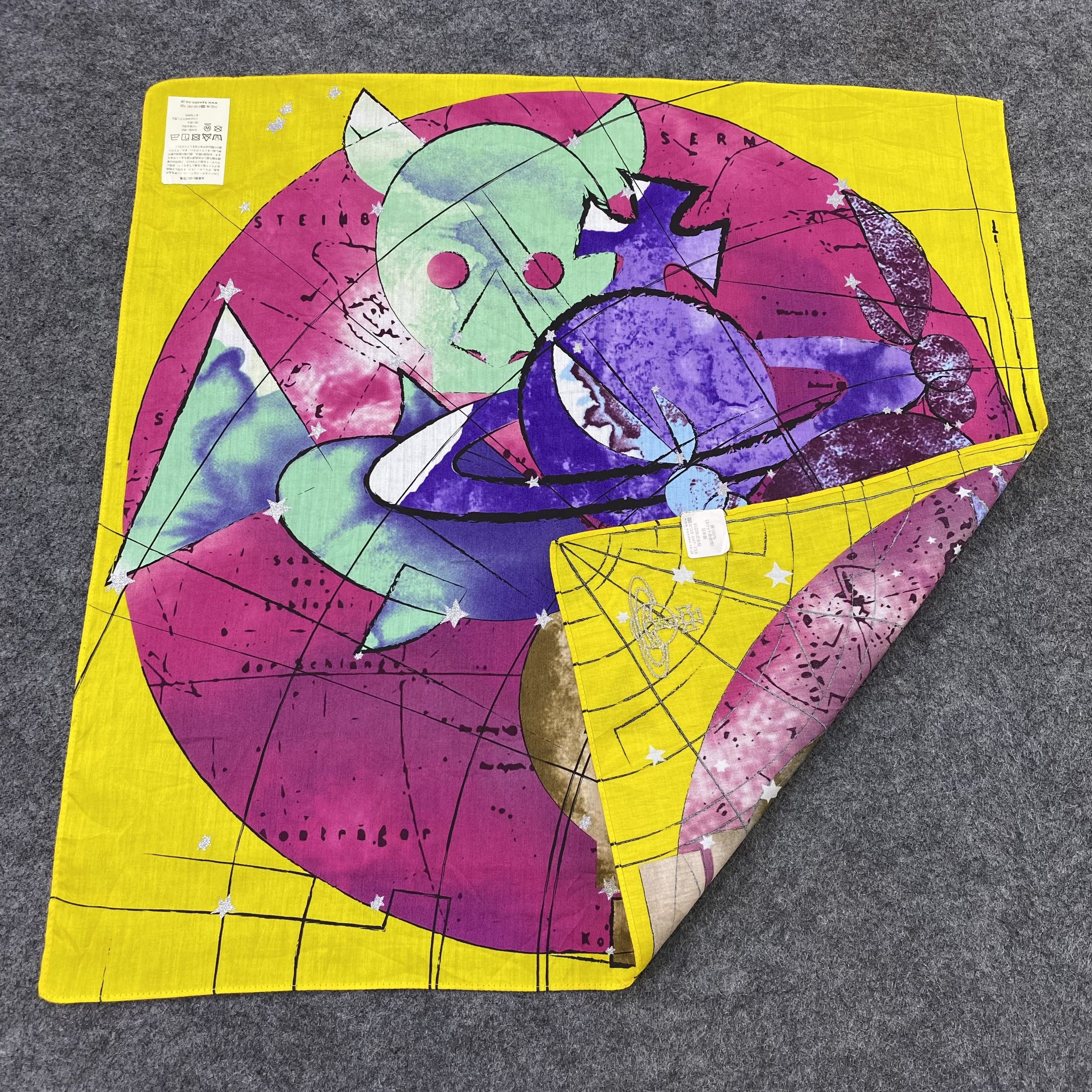 Vivienne Westwood Vivienne Westwood Handkerchief Neckerchief Bandana-B1581 Size ONE SIZE - 5 Thumbnail