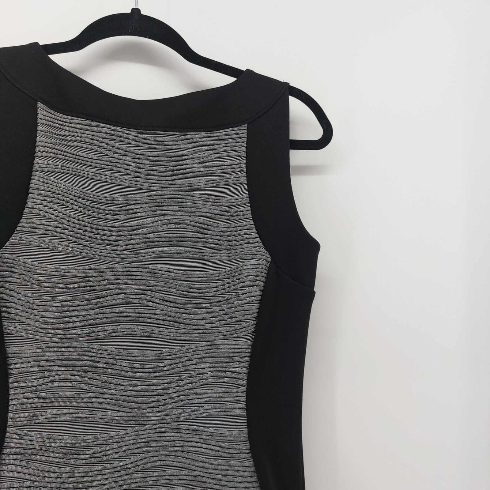 Calvin Klein Calvin Klein Women's Sheath Dress Size 4 Textured Career Size S / US 4 / IT 40 - 12 Thumbnail