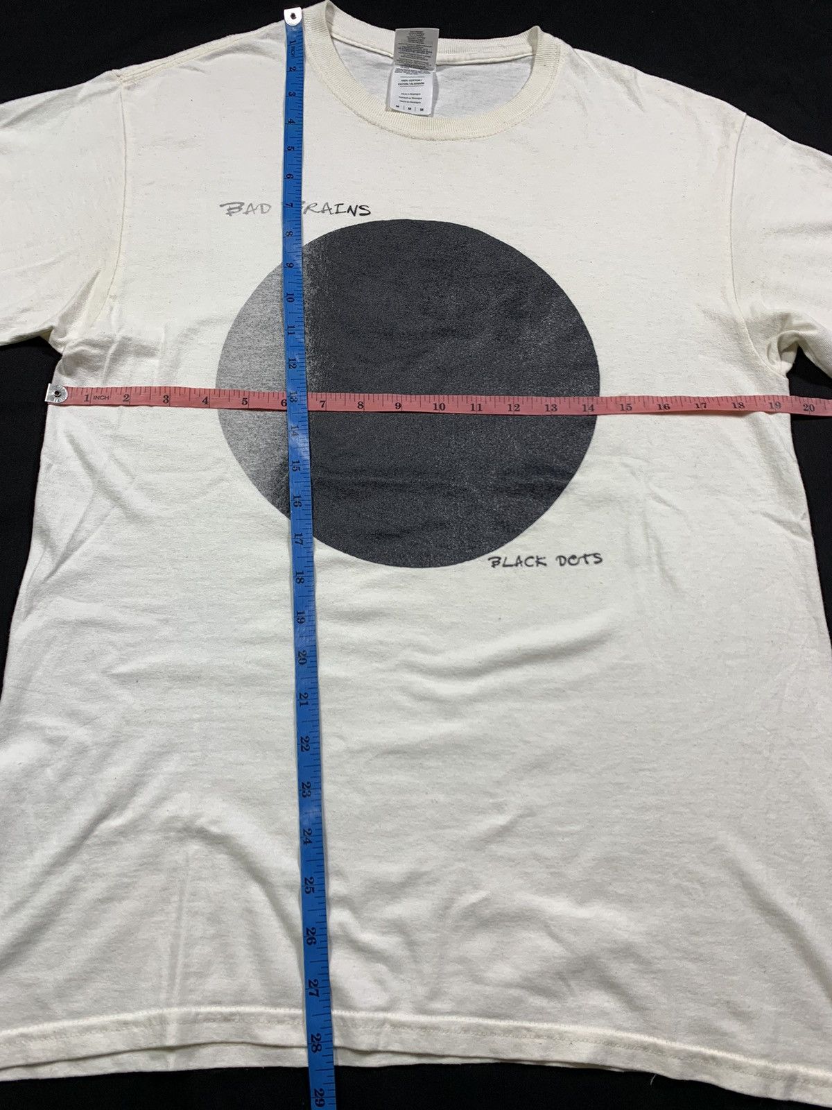 Band Tees × Vintage Bad Brains Punk Black Docts TShirt Tee Size US M / EU 48-50 / 2 - 5 Thumbnail