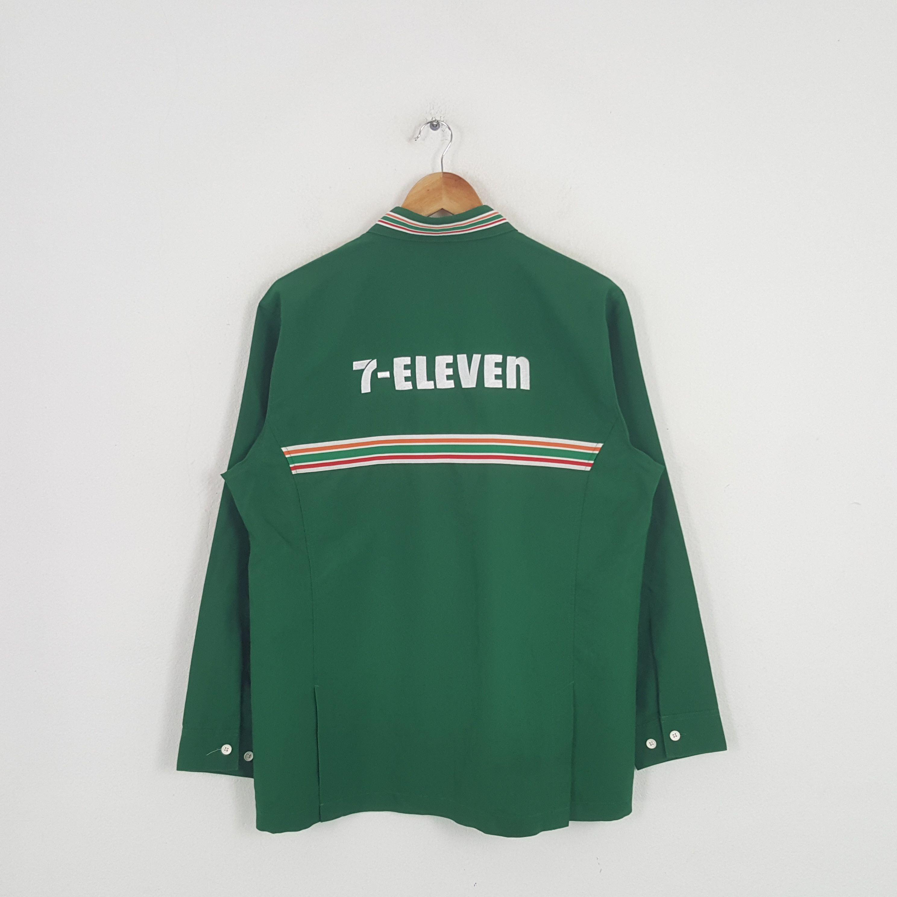 Japanese Brand × Vintage Vintage 7 Eleven Japanese Brand Uniform Jacket Size US M / EU 48-50 / 2 - 1 Thumbnail