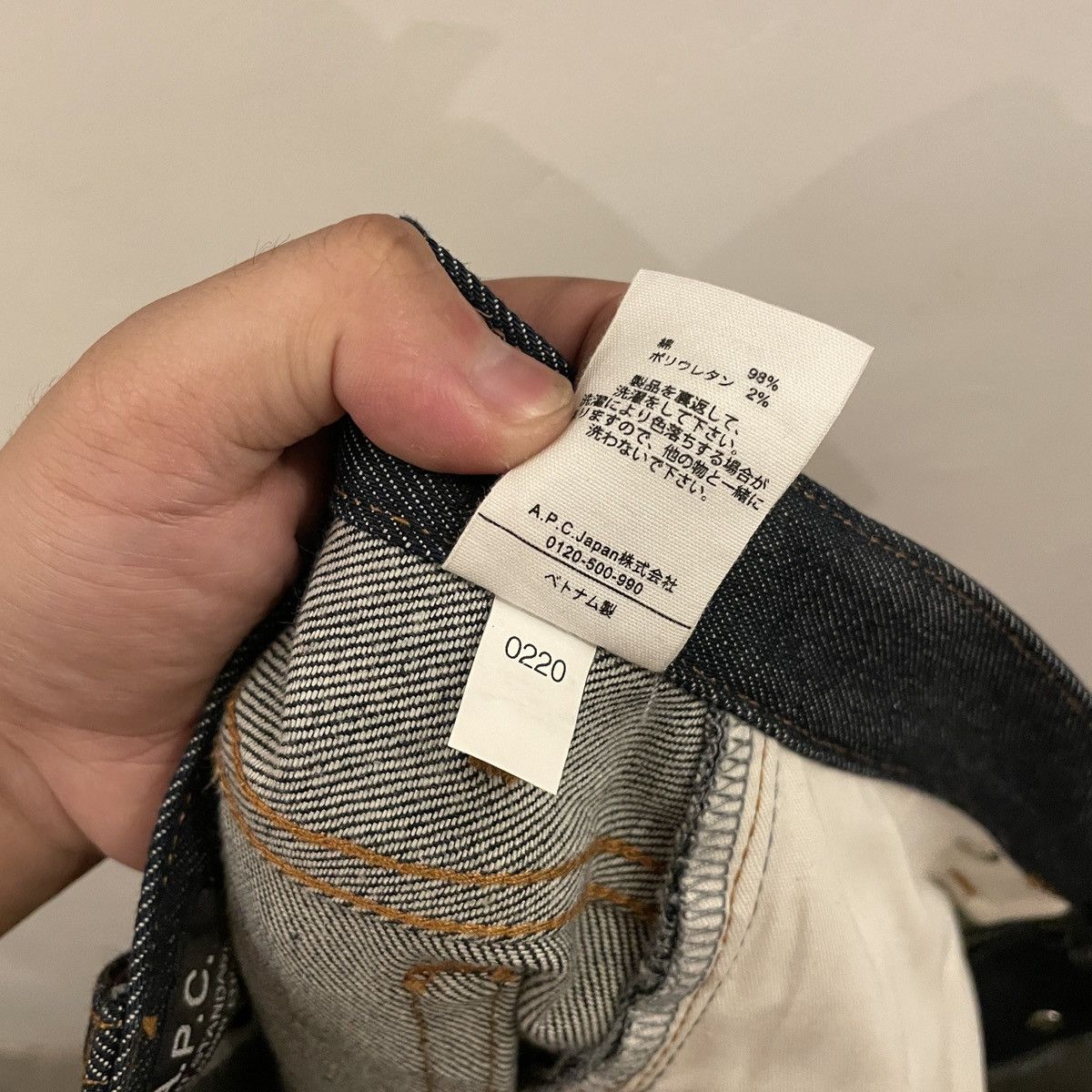 A.P.C. APC Indigo Denim Jeans Size US 30 / EU 46 - 9 Thumbnail