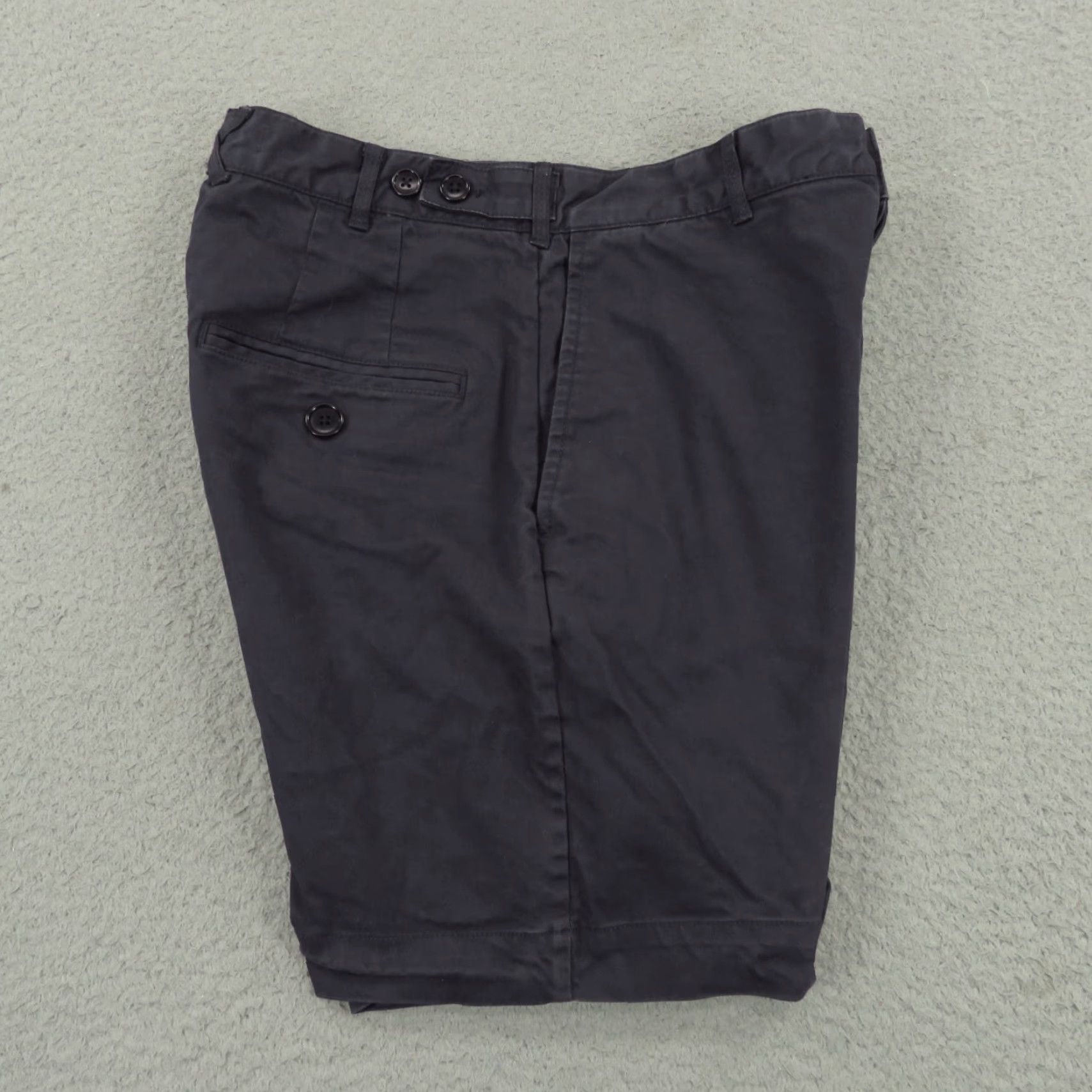 Alex Mill VINTAGE? (No) Alex Mill Shorts Mens 28 Navy Blue Garment Dyed Twill Chino Utility Flap Pocket Size US 28 / EU 44 - 5 Thumbnail