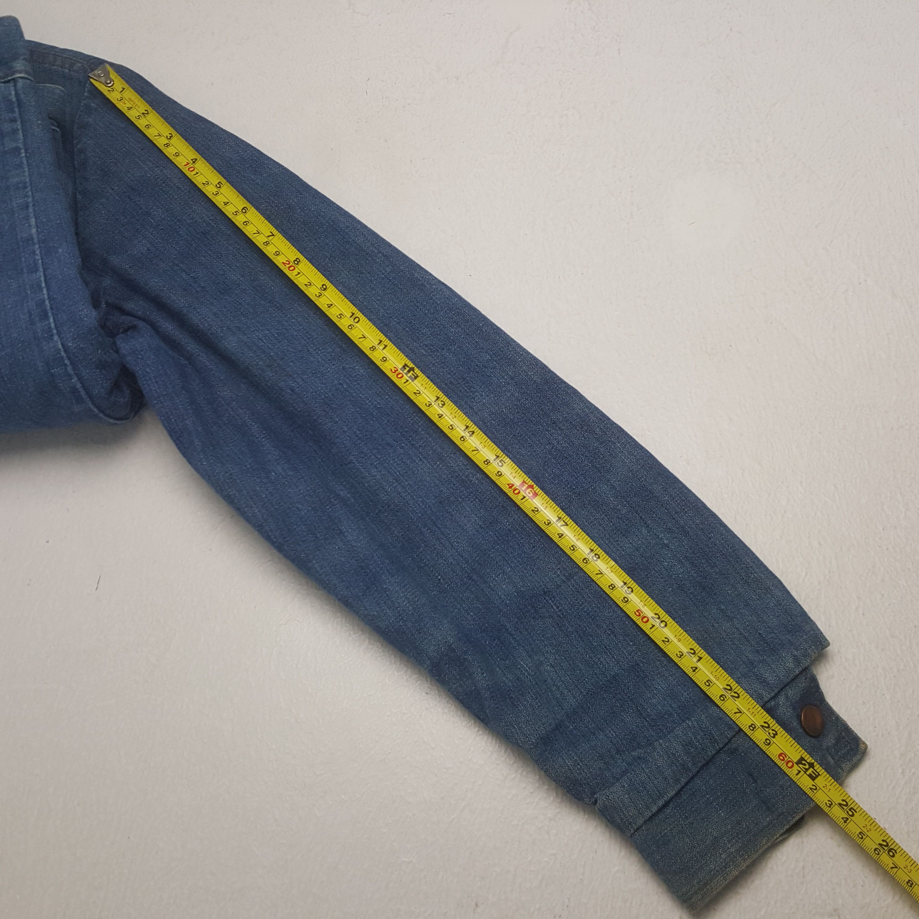 Wrangler Vintage Wrangler USA Punk Denim Bikers Jacket Size US M / EU 48-50 / 2 - 6 Thumbnail