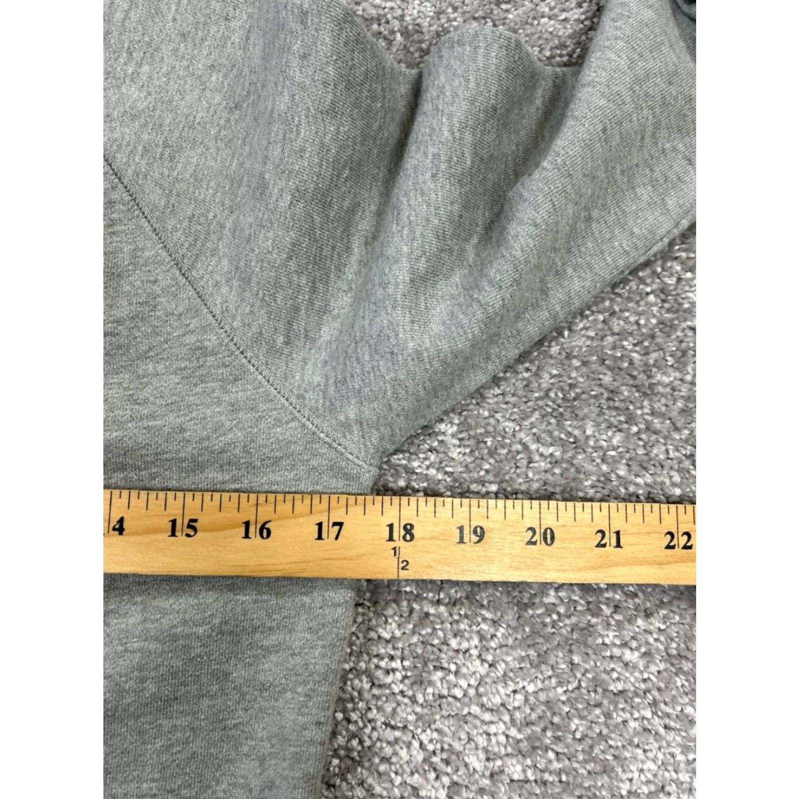 Everlane Everlane Sweatshirt Womens XS Gray Cotton Fleece Pullover Crew Neck Regular Fit Long Sleeve Activewear Winter Fall Spring Womens Size XS / US 0-2 / IT 36-38 - 6 Thumbnail