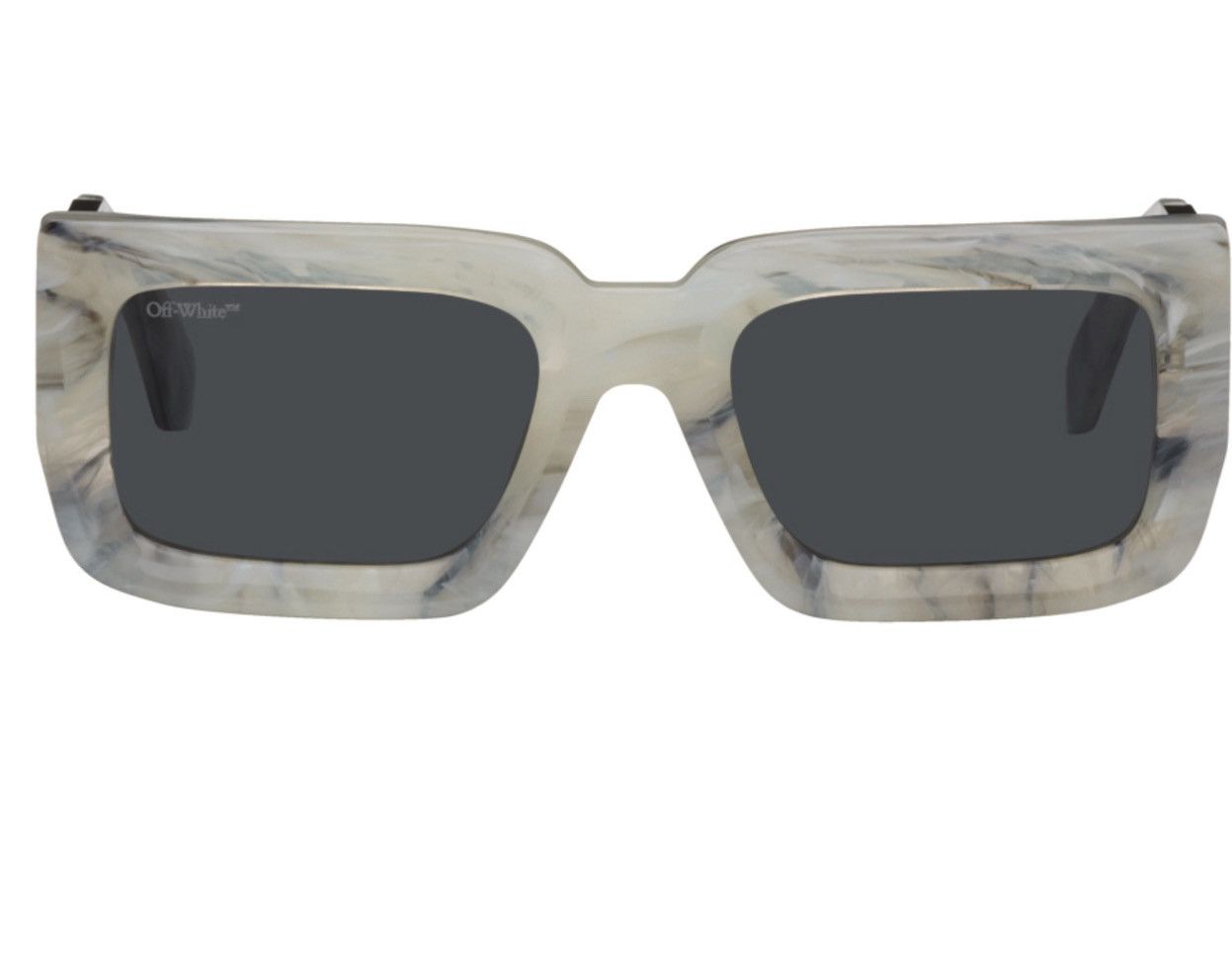 Off-White Gray Boston Sunglasses Size ONE SIZE - 1 Thumbnail