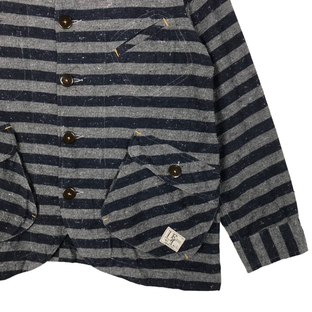 Japanese Brand 🔥 LIME INC EIFFEL PRISONER LINE WORK JACKET Size US M / EU 48-50 / 2 - 4 Thumbnail