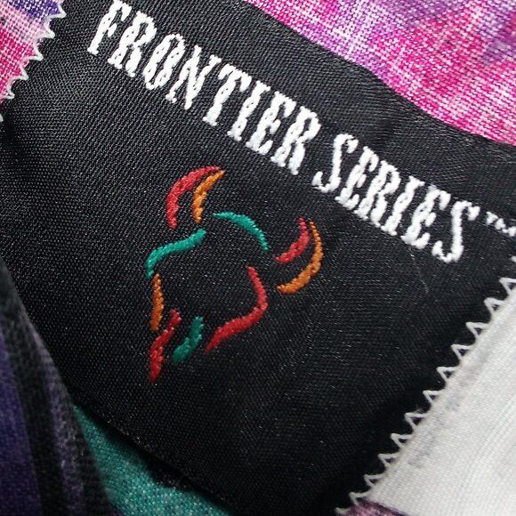 Vintage Vintage Frontier Series Abstract Geometric Button Shirt Size US XXL / EU 58 / 5 - 3 Thumbnail
