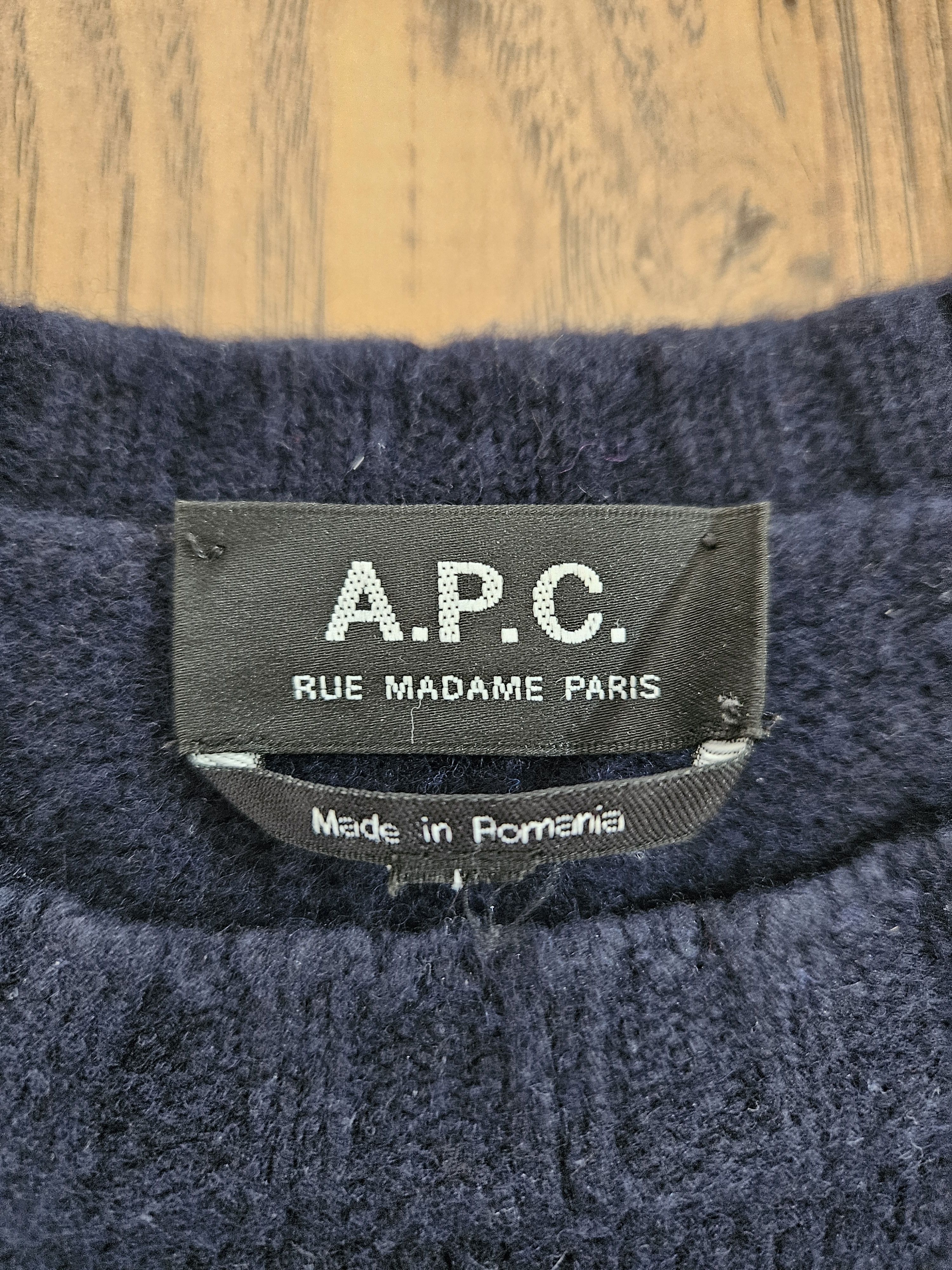 A.P.C. A.P.C navy sweater Size US S / EU 44-46 / 1 - 2 Thumbnail