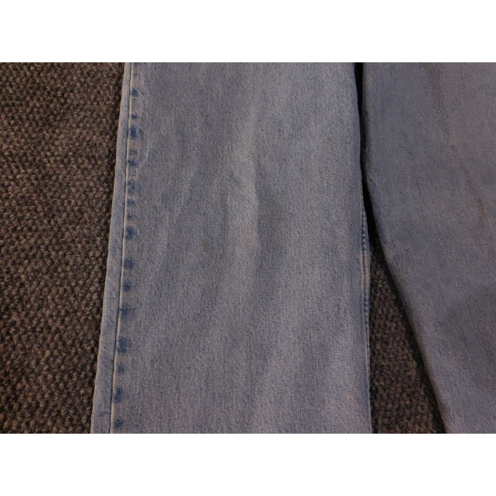 Levi's VINTAGE Levi's 550 Jeans Mens 34x30 Blue Relaxed Fit Medium Wash Denim Pants 100% Cotton Size US 34 / EU 50 - 4 Thumbnail