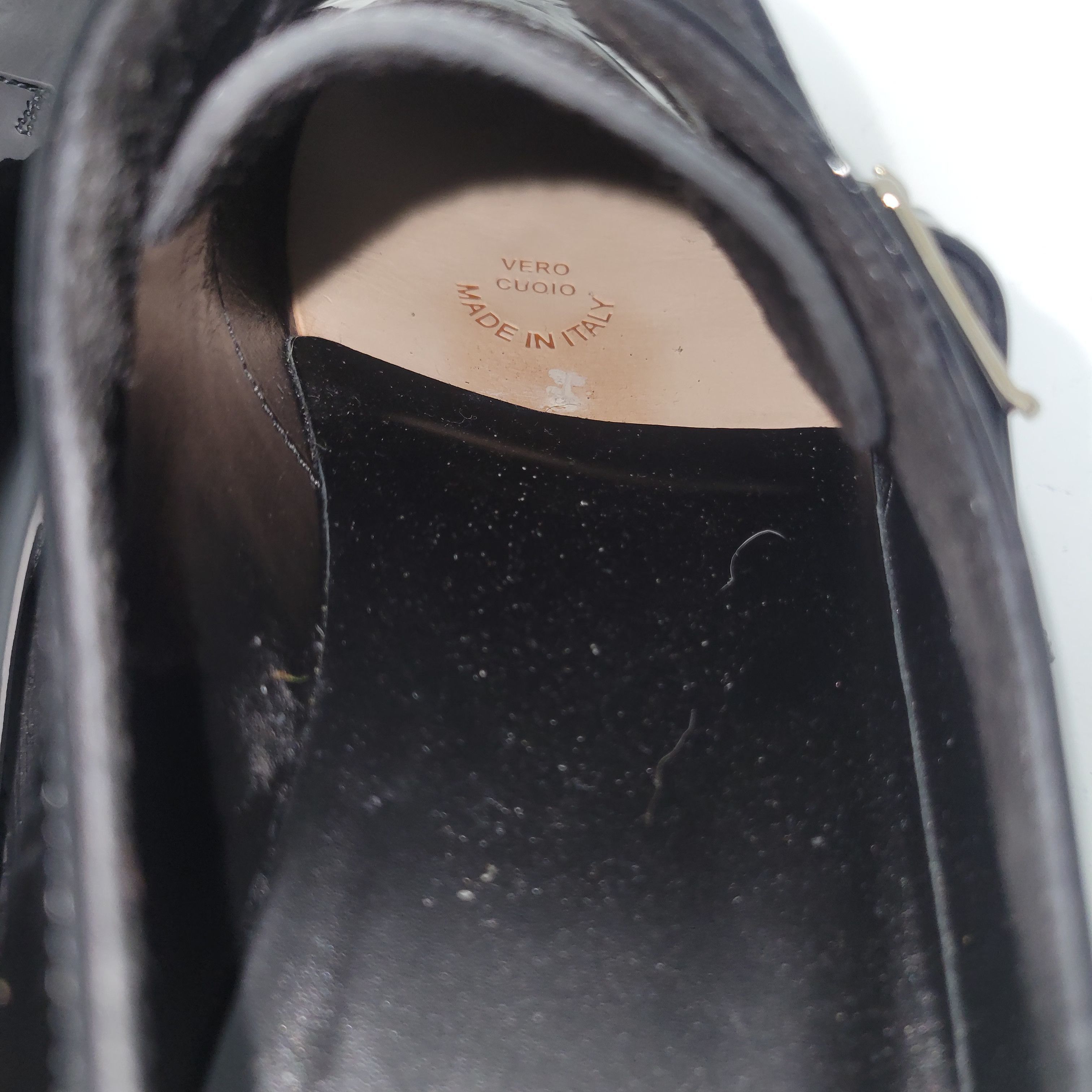 Saint Laurent Paris Saint Laurent Paris Anthony Patent-Leather Monk Strap Shoes Size US 9.5 / EU 42-43 - 11 Thumbnail