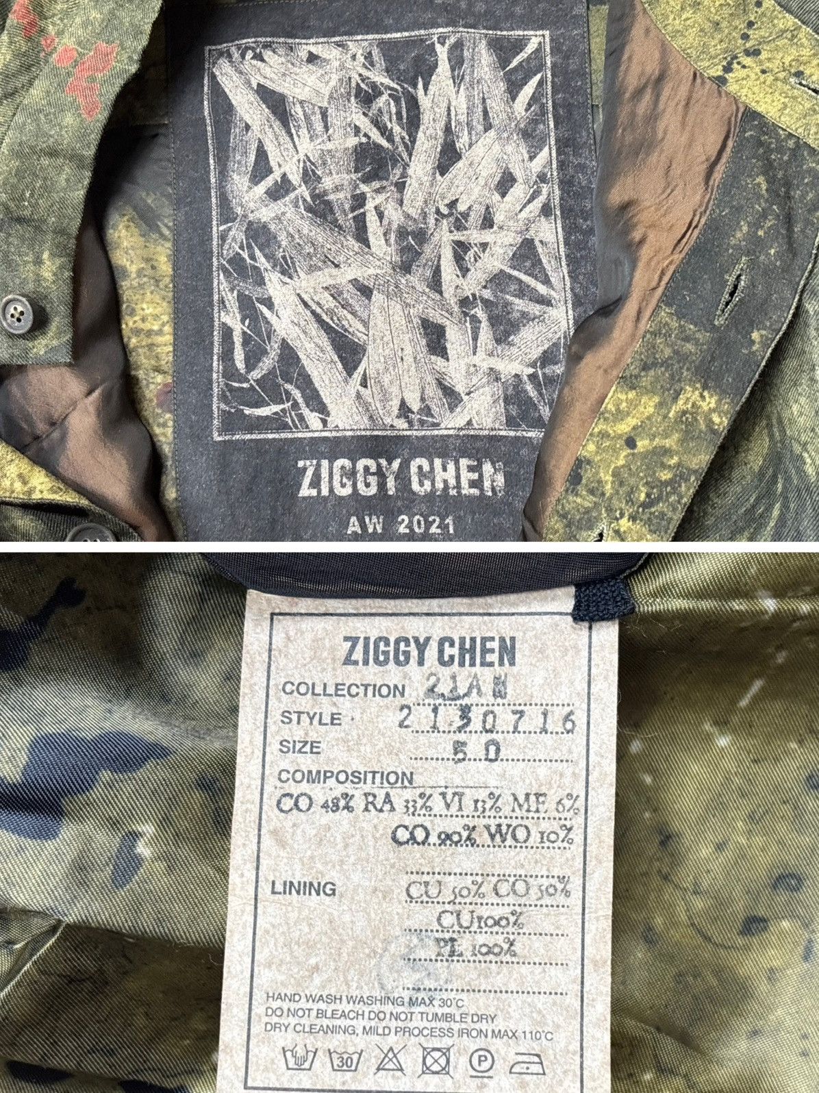 Ziggy Chen Ziggy Chen 21aw Shirt Art Size US L / EU 52-54 / 3 - 8 Thumbnail